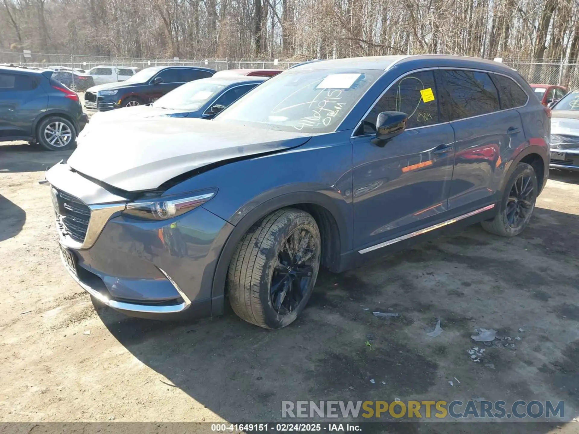2 Photograph of a damaged car JM3TCBDY1M0505302 MAZDA CX-9 2021