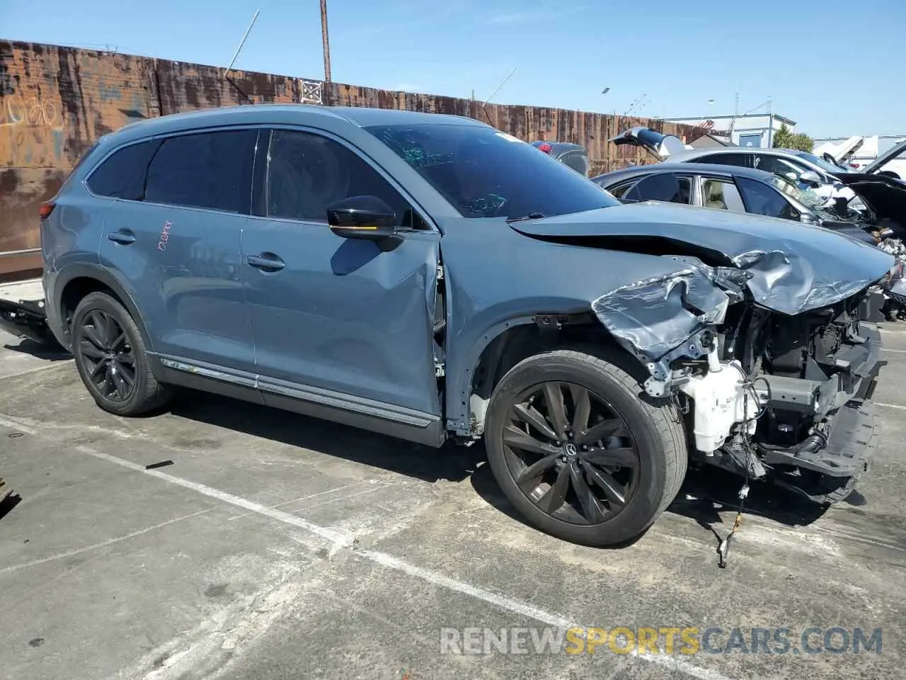 4 Photograph of a damaged car JM3TCBDY2M0509214 MAZDA CX-9 2021