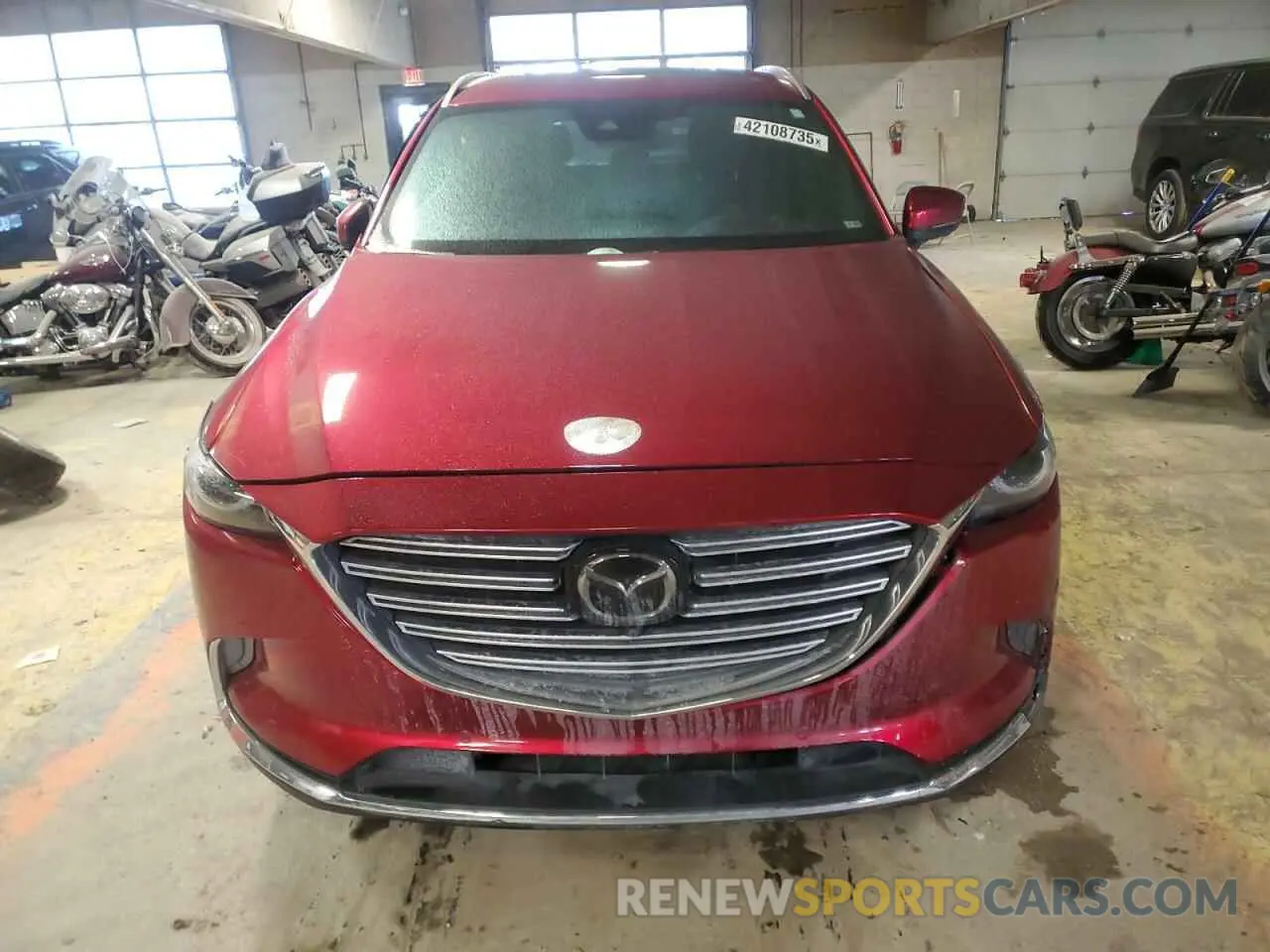 5 Photograph of a damaged car JM3TCBDY2M0511402 MAZDA CX-9 2021