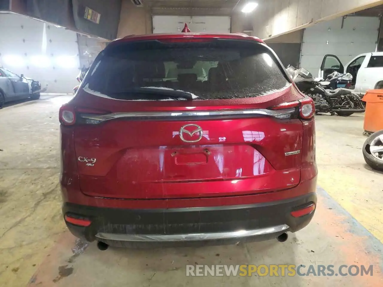 6 Photograph of a damaged car JM3TCBDY2M0511402 MAZDA CX-9 2021