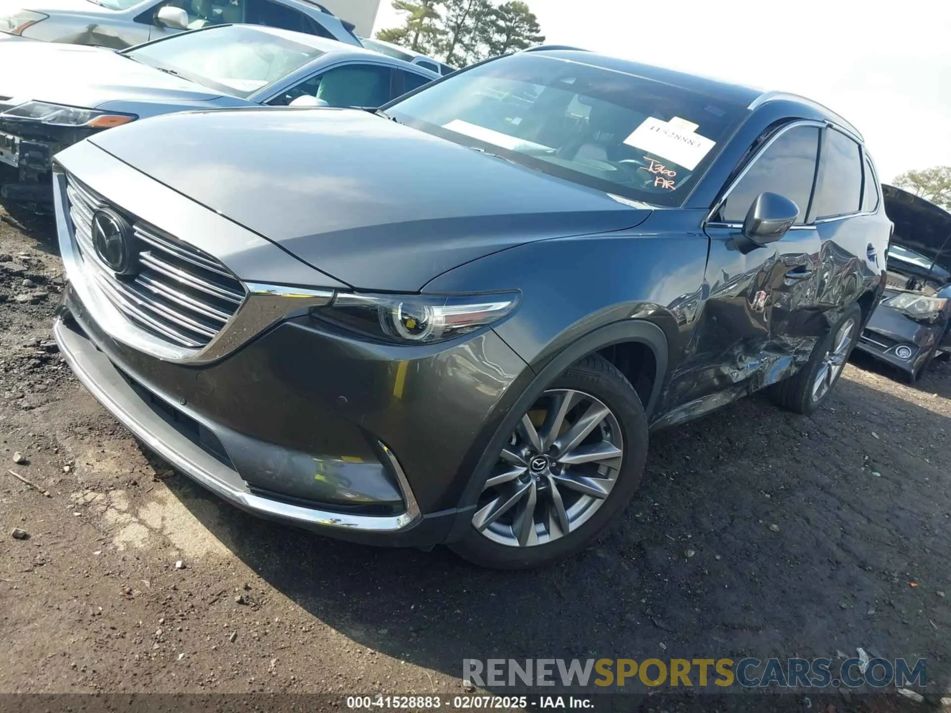 2 Photograph of a damaged car JM3TCBDY2M0530967 MAZDA CX-9 2021