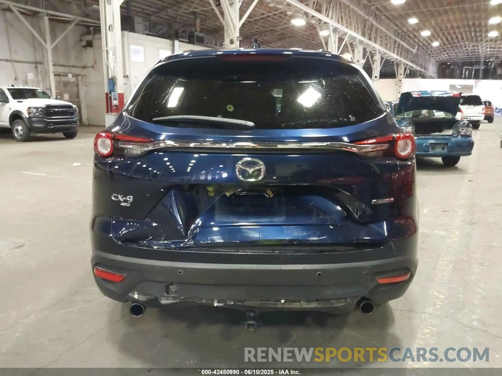 16 Photograph of a damaged car JM3TCBDY2M0532962 MAZDA CX-9 2021