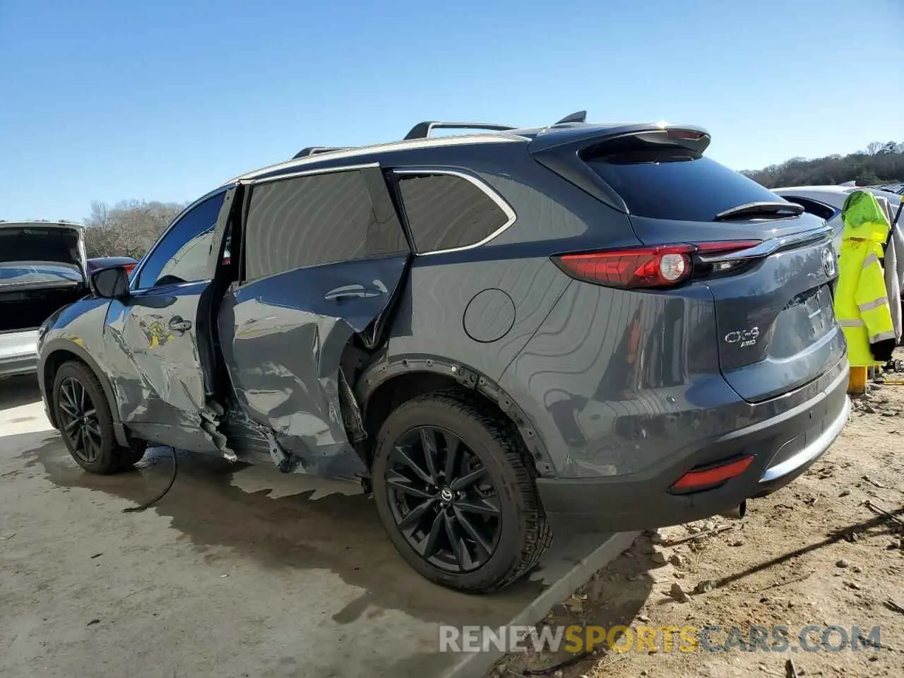 2 Photograph of a damaged car JM3TCBDY2M0537384 MAZDA CX-9 2021
