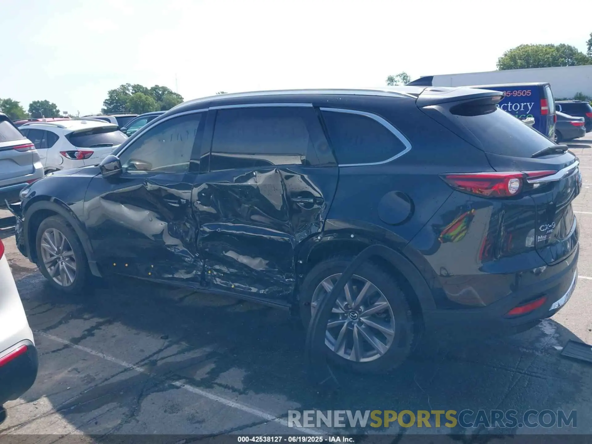 14 Photograph of a damaged car JM3TCBDY3M0524241 MAZDA CX-9 2021