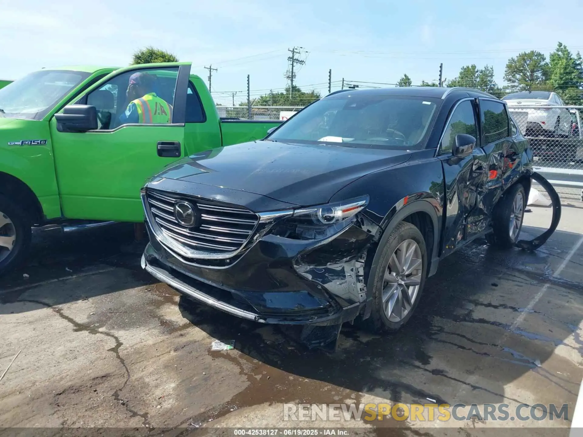 2 Photograph of a damaged car JM3TCBDY3M0524241 MAZDA CX-9 2021