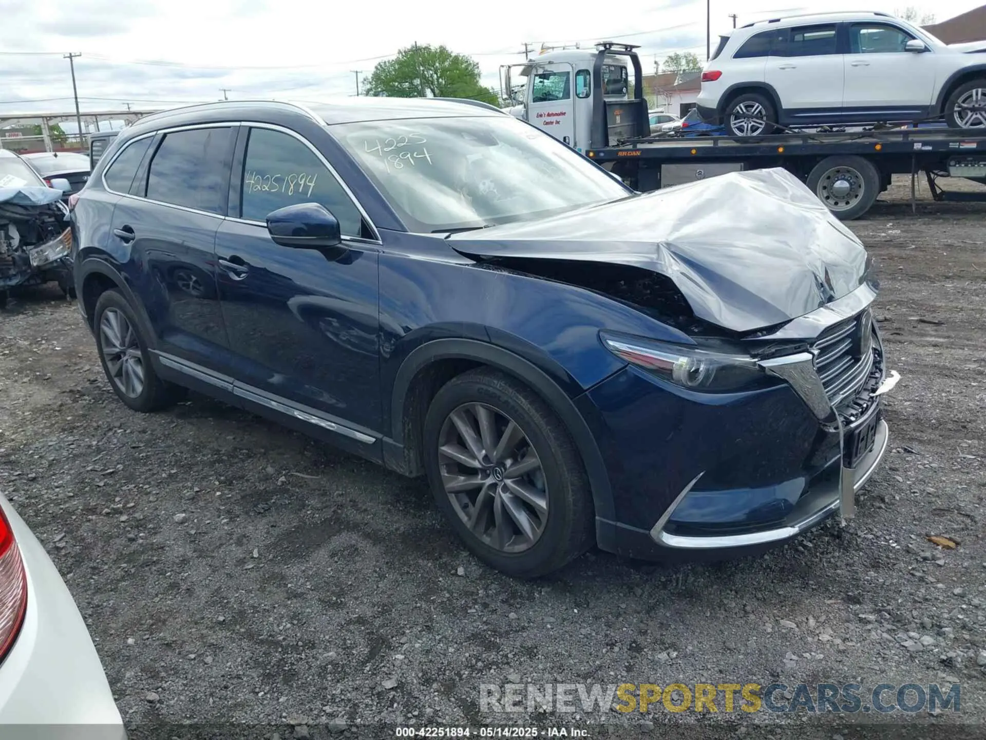 1 Photograph of a damaged car JM3TCBDY3M0537975 MAZDA CX-9 2021