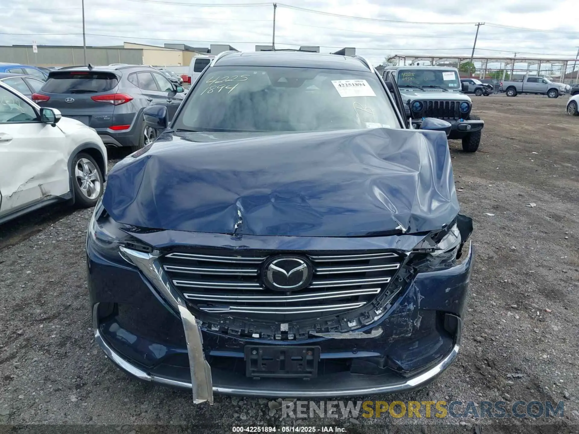 12 Photograph of a damaged car JM3TCBDY3M0537975 MAZDA CX-9 2021