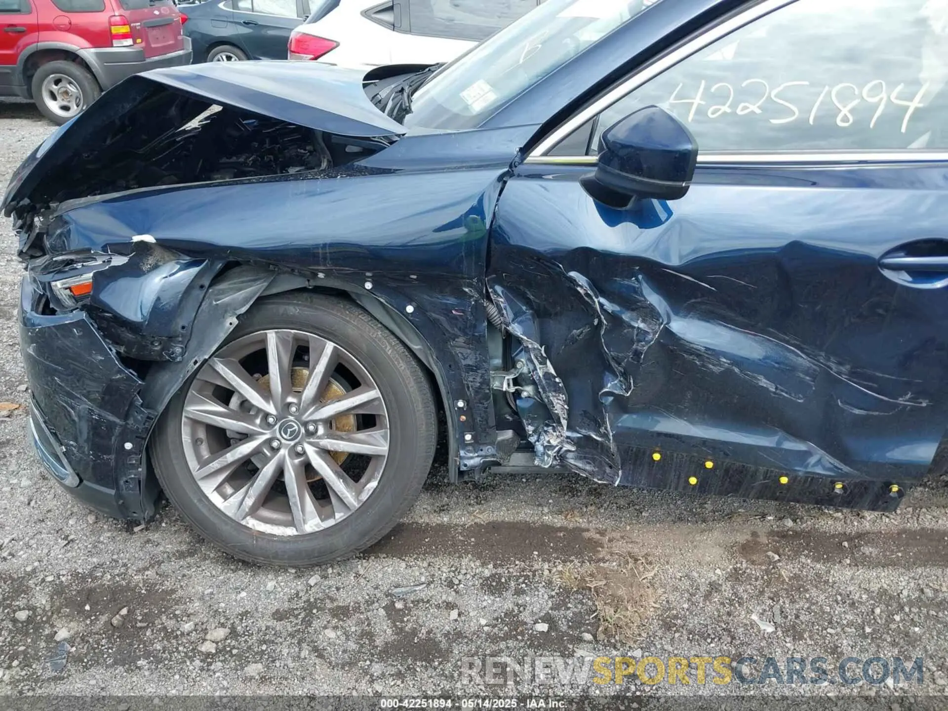 6 Photograph of a damaged car JM3TCBDY3M0537975 MAZDA CX-9 2021