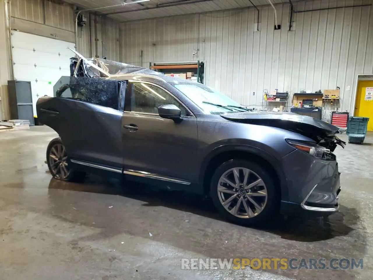 4 Photograph of a damaged car JM3TCBDY4M0504158 MAZDA CX-9 2021