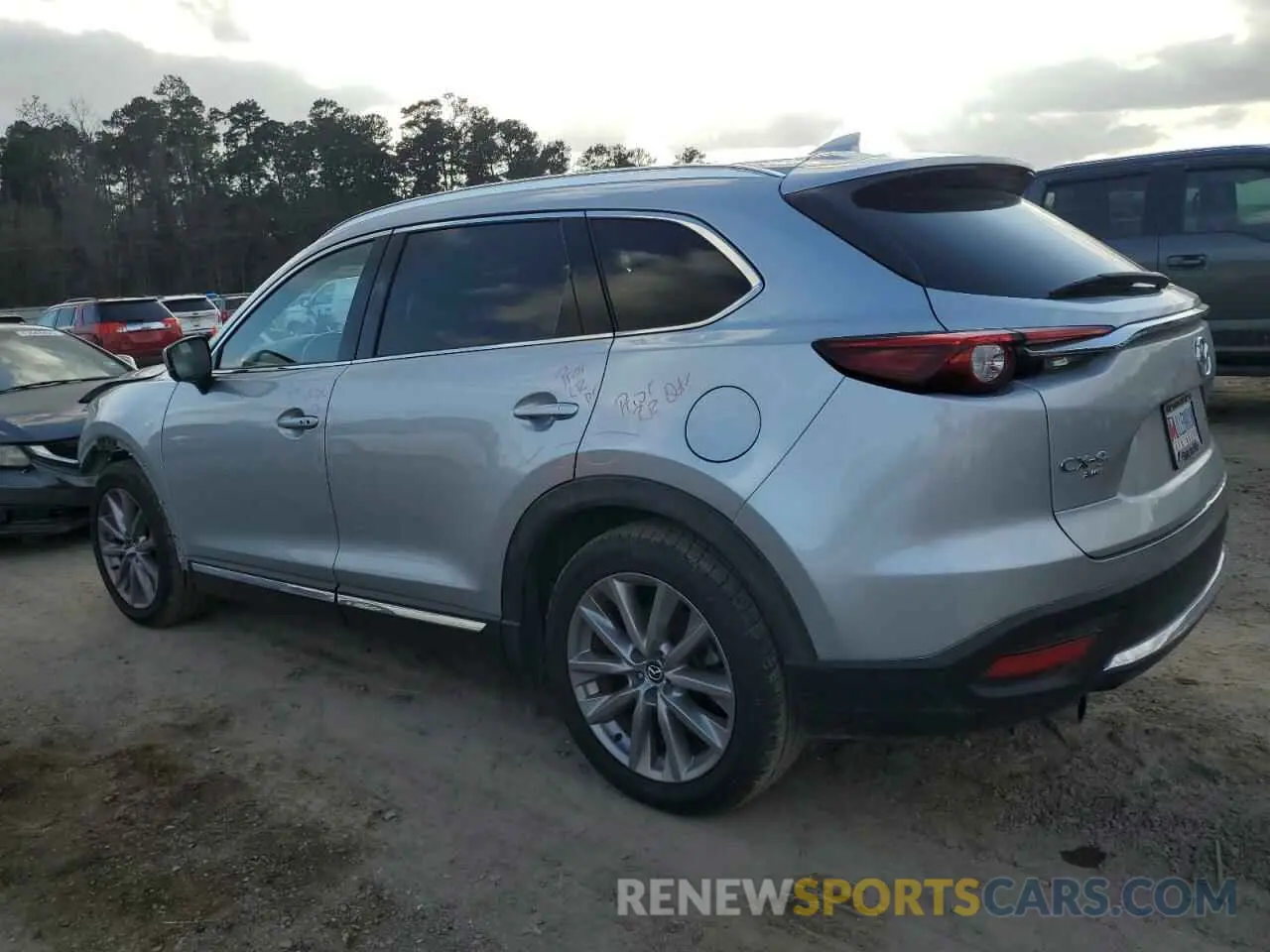 2 Photograph of a damaged car JM3TCBDY4M0515130 MAZDA CX-9 2021