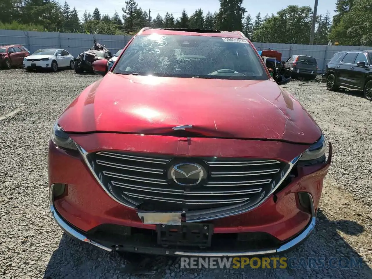 5 Photograph of a damaged car JM3TCBDY4M0532977 MAZDA CX-9 2021