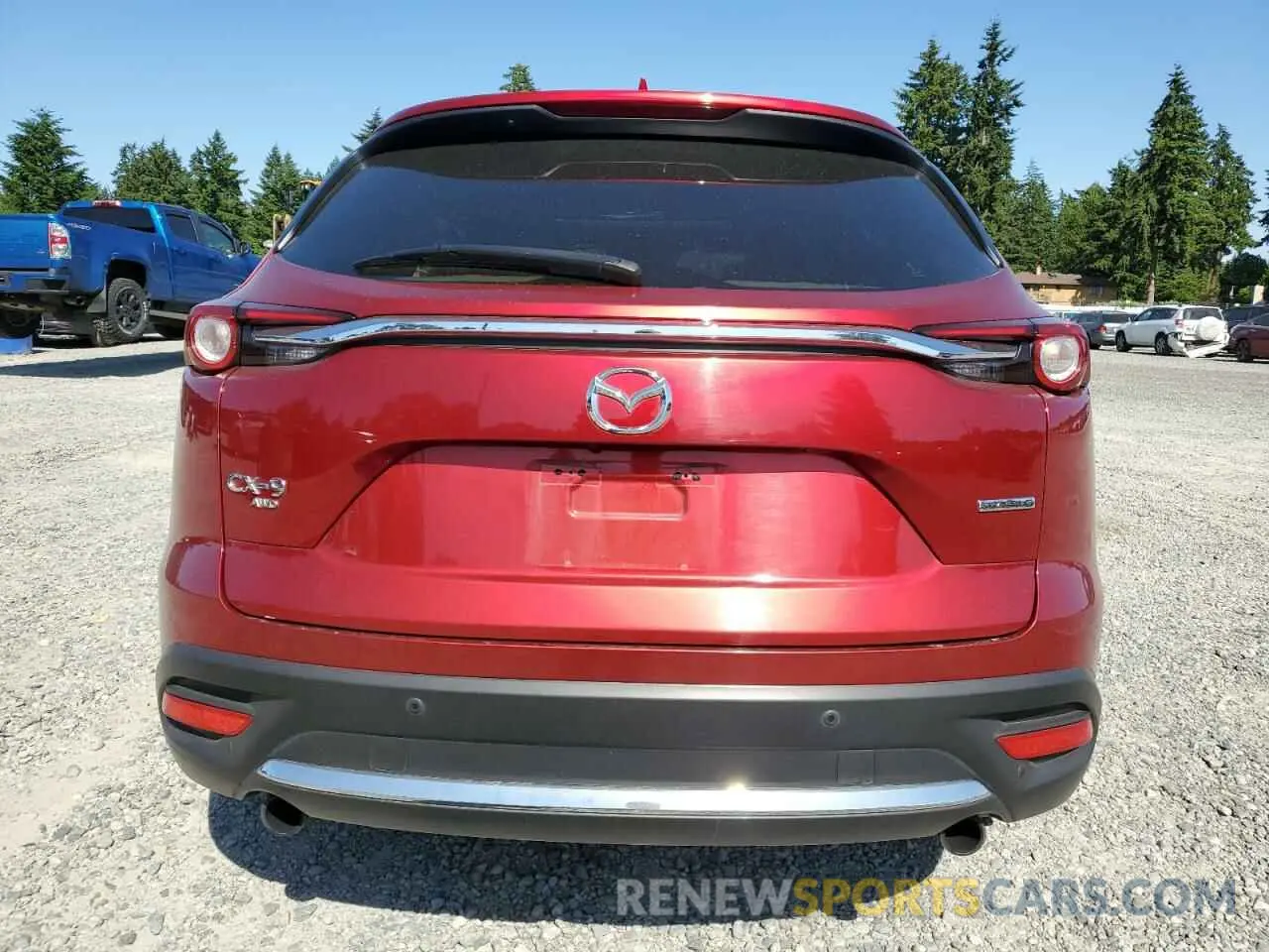 6 Photograph of a damaged car JM3TCBDY4M0532977 MAZDA CX-9 2021