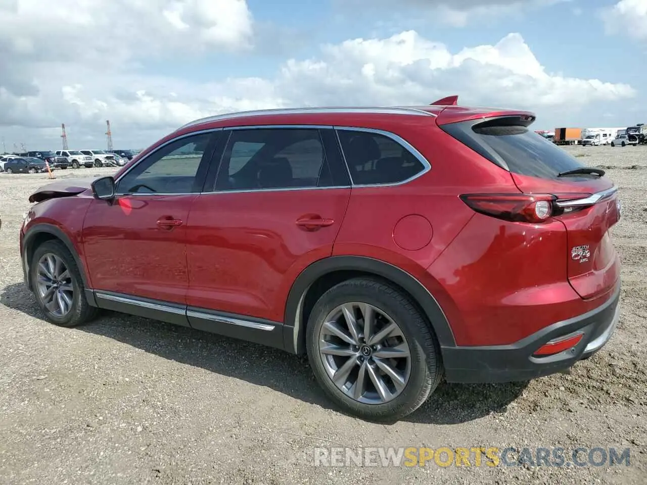 2 Photograph of a damaged car JM3TCBDY4M0539332 MAZDA CX-9 2021