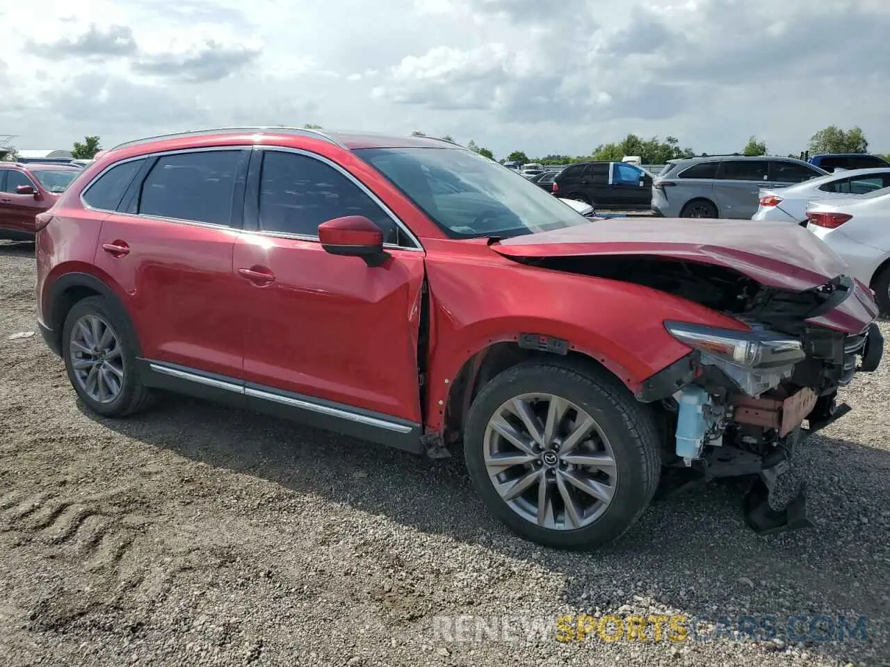 4 Photograph of a damaged car JM3TCBDY4M0539332 MAZDA CX-9 2021