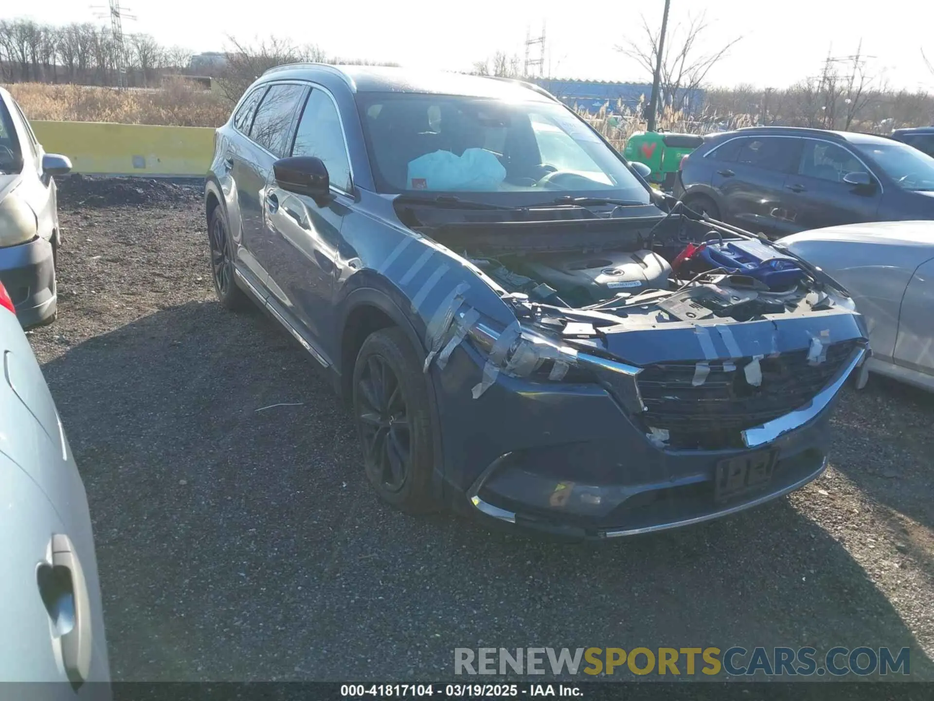 1 Photograph of a damaged car JM3TCBDY5M0502399 MAZDA CX-9 2021