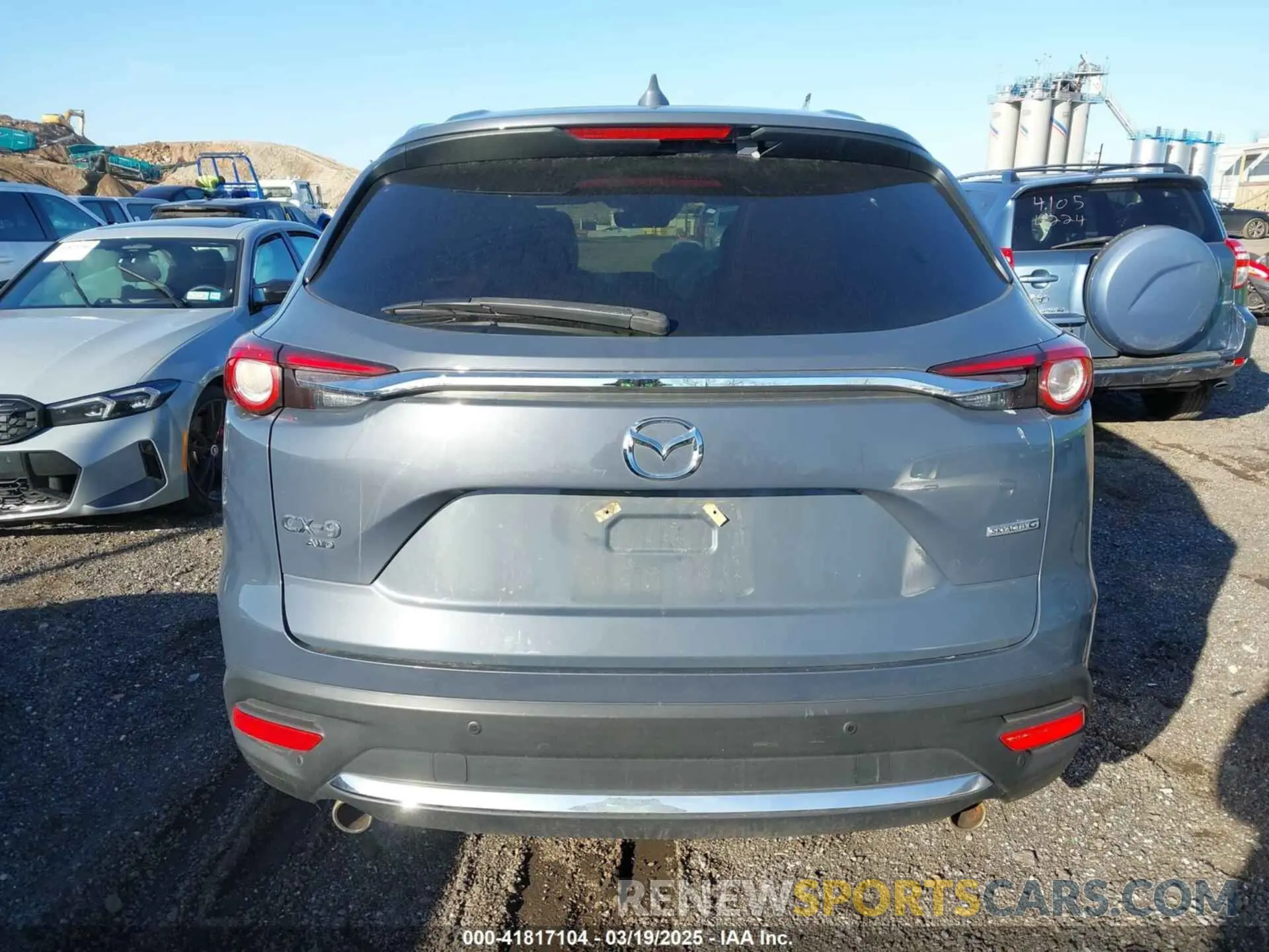 16 Photograph of a damaged car JM3TCBDY5M0502399 MAZDA CX-9 2021