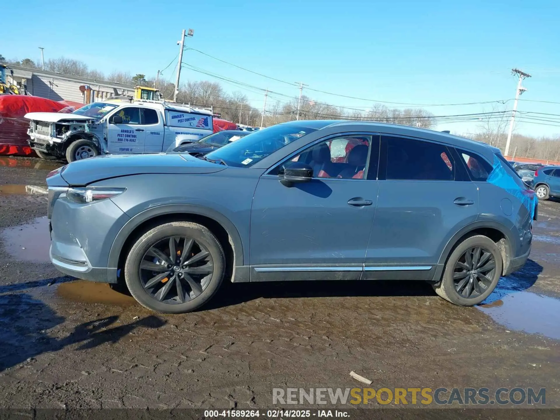 14 Photograph of a damaged car JM3TCBDY5M0506632 MAZDA CX-9 2021