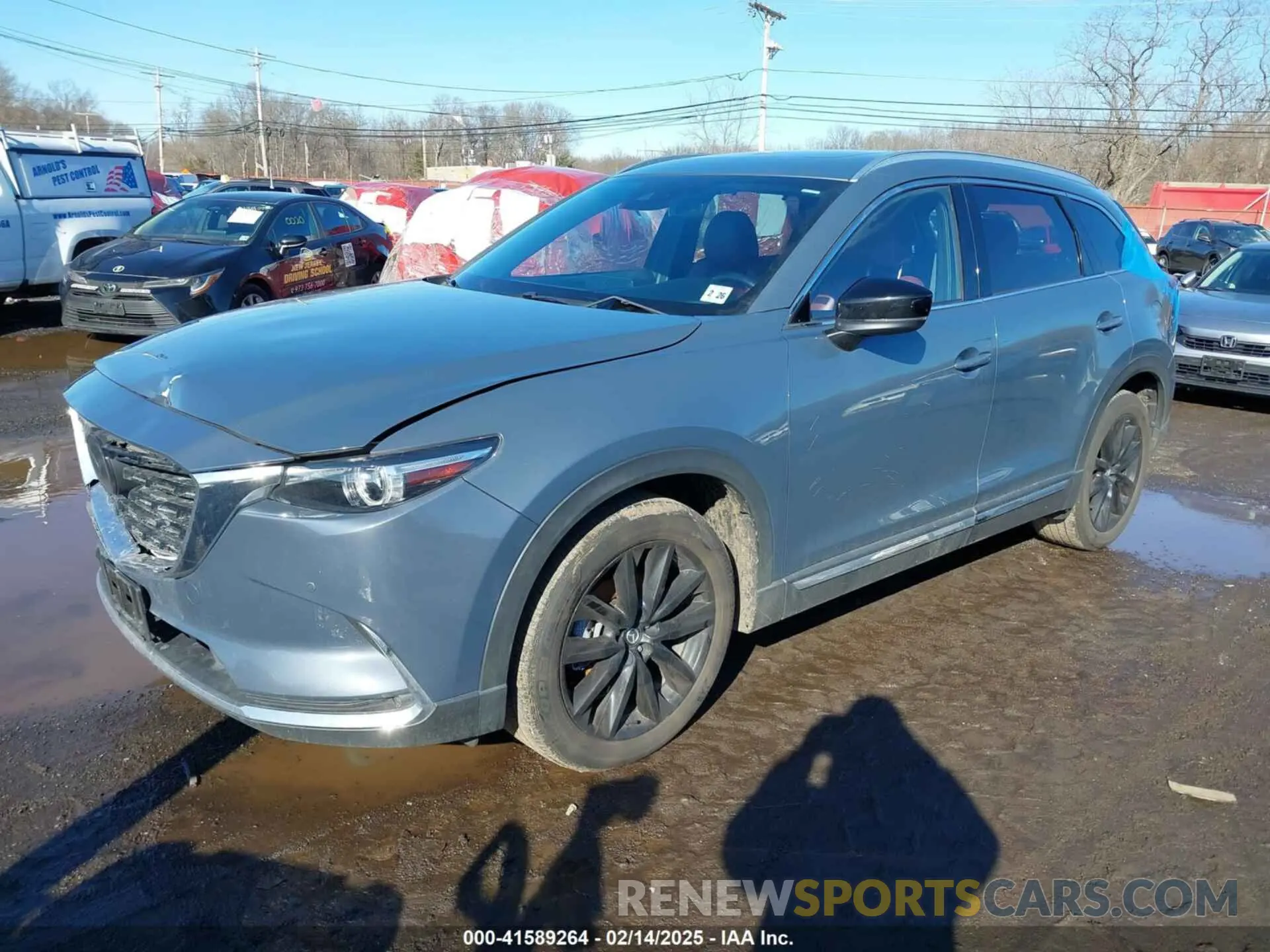 2 Photograph of a damaged car JM3TCBDY5M0506632 MAZDA CX-9 2021