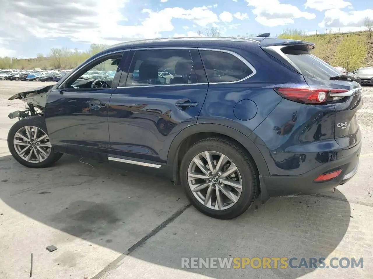 2 Photograph of a damaged car JM3TCBDY6M0512276 MAZDA CX-9 2021