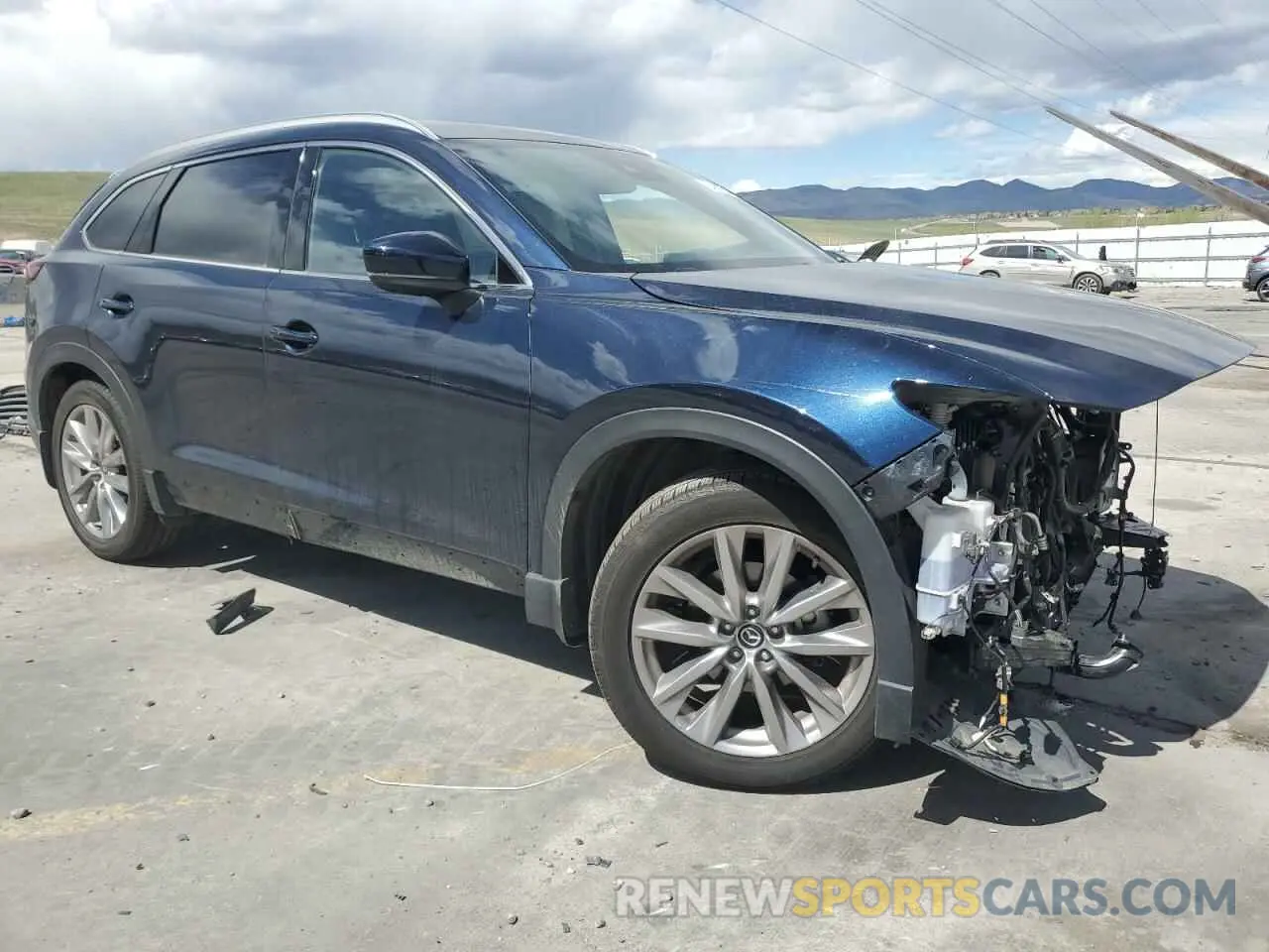 4 Photograph of a damaged car JM3TCBDY6M0512276 MAZDA CX-9 2021