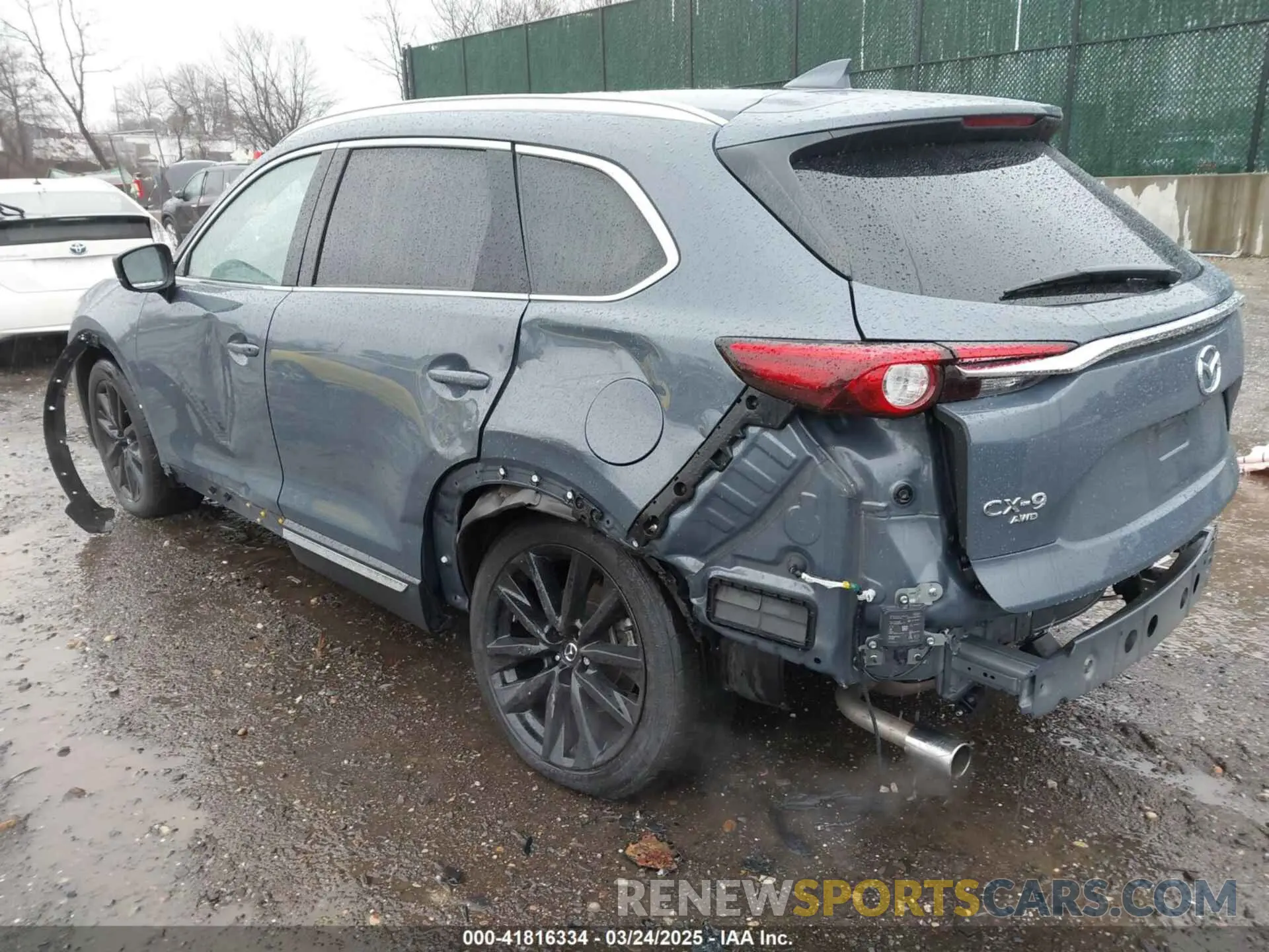 3 Photograph of a damaged car JM3TCBDY7M0508429 MAZDA CX-9 2021