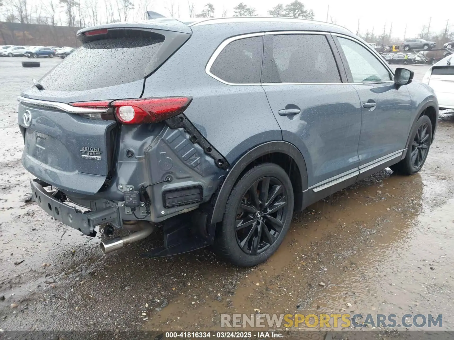 4 Photograph of a damaged car JM3TCBDY7M0508429 MAZDA CX-9 2021