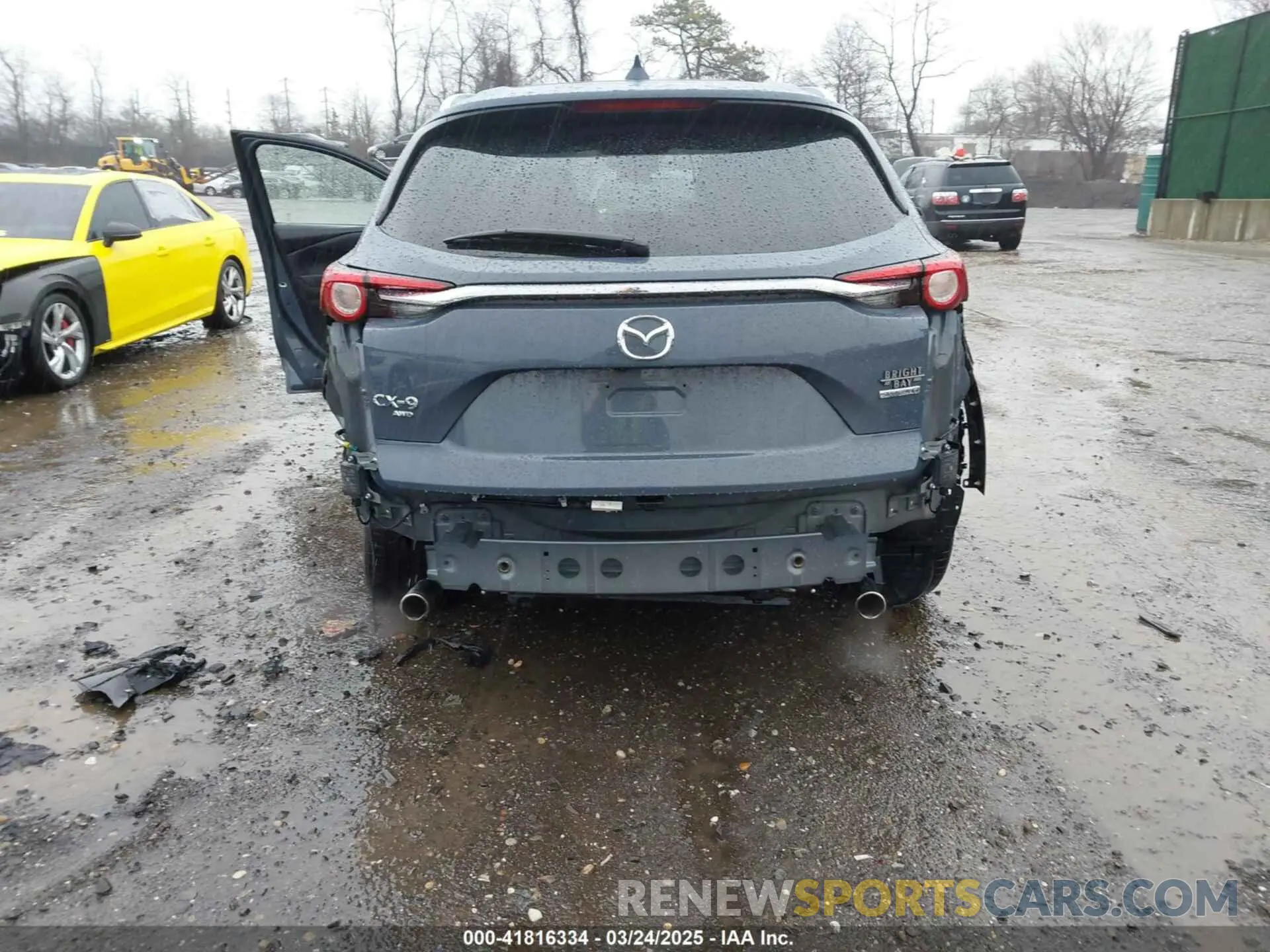 6 Photograph of a damaged car JM3TCBDY7M0508429 MAZDA CX-9 2021