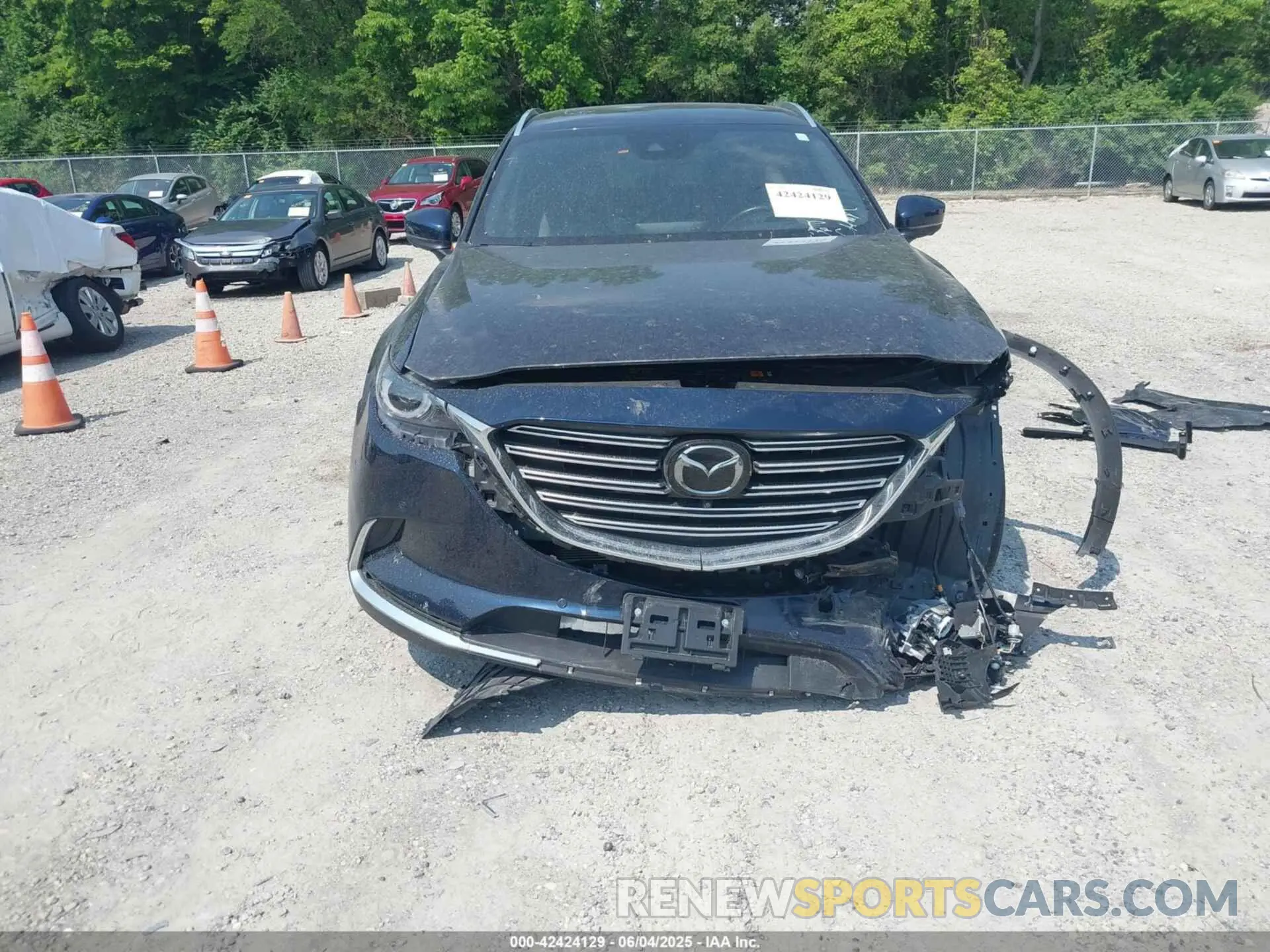 13 Photograph of a damaged car JM3TCBDY7M0536005 MAZDA CX-9 2021