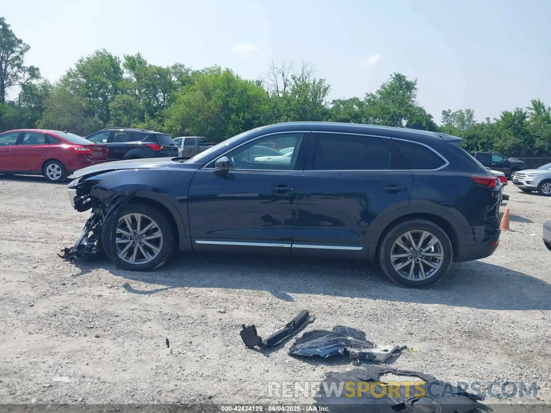 15 Photograph of a damaged car JM3TCBDY7M0536005 MAZDA CX-9 2021