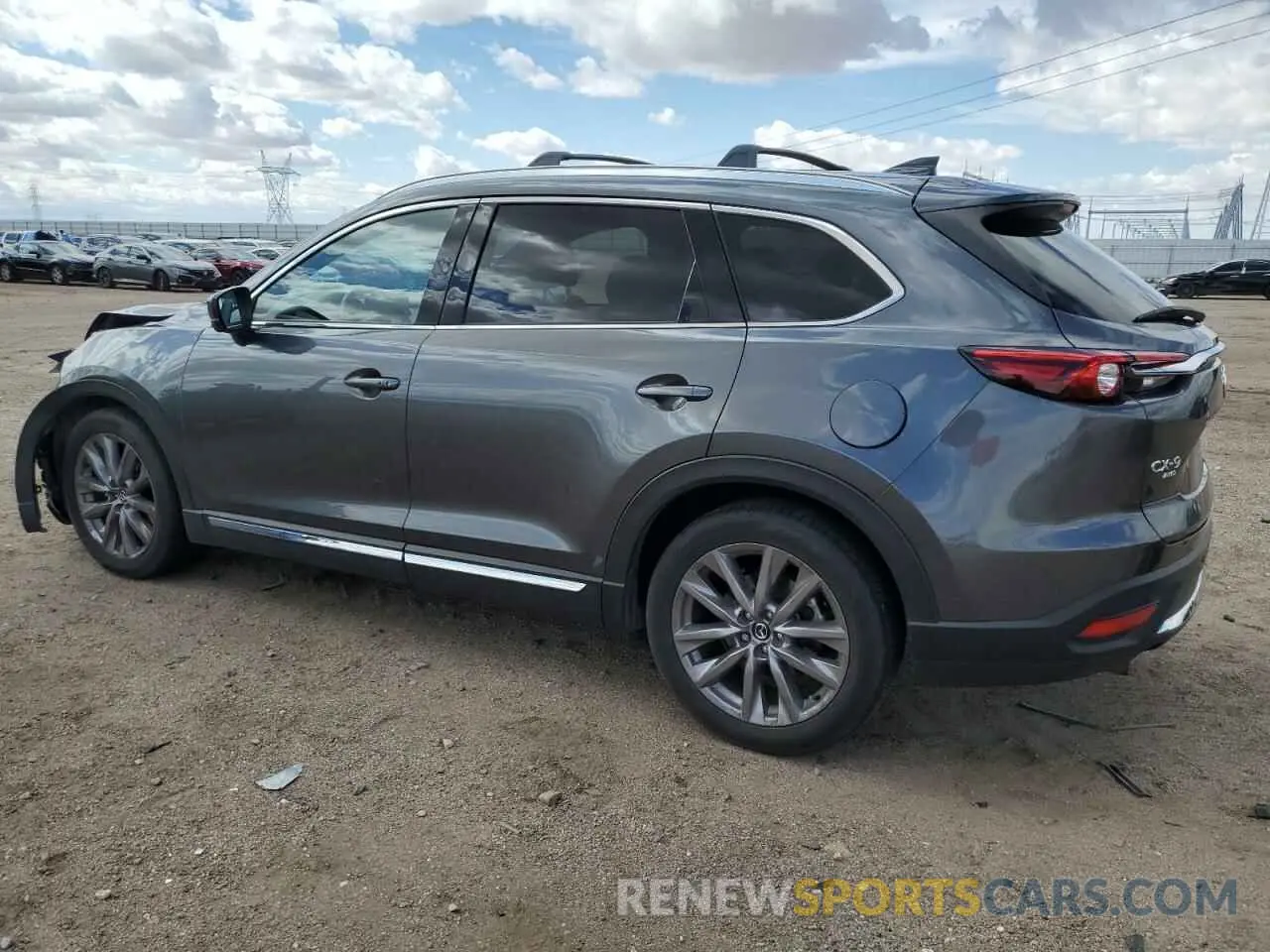 2 Photograph of a damaged car JM3TCBDY7M0536781 MAZDA CX-9 2021