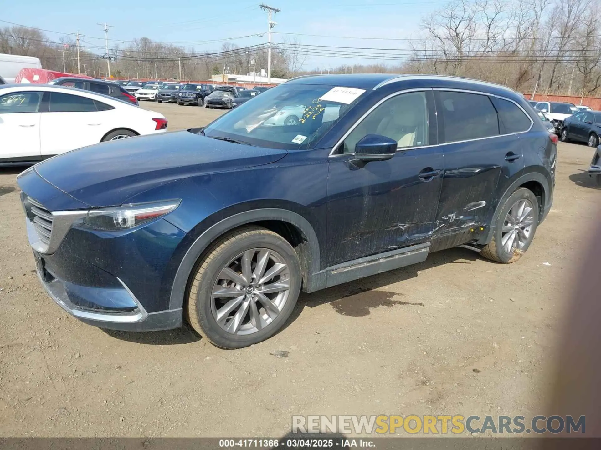 2 Photograph of a damaged car JM3TCBDY7M0540359 MAZDA CX-9 2021