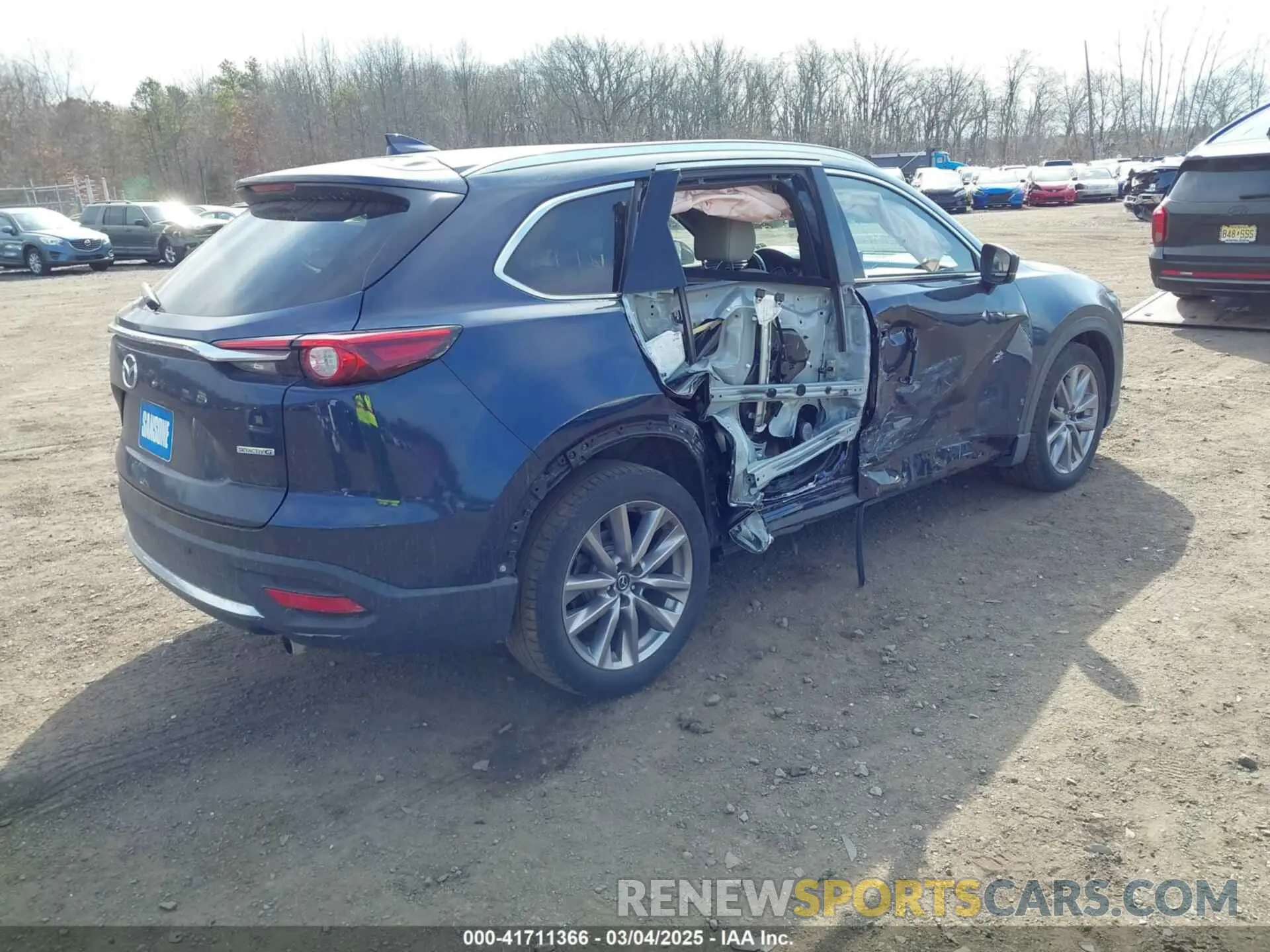 4 Photograph of a damaged car JM3TCBDY7M0540359 MAZDA CX-9 2021