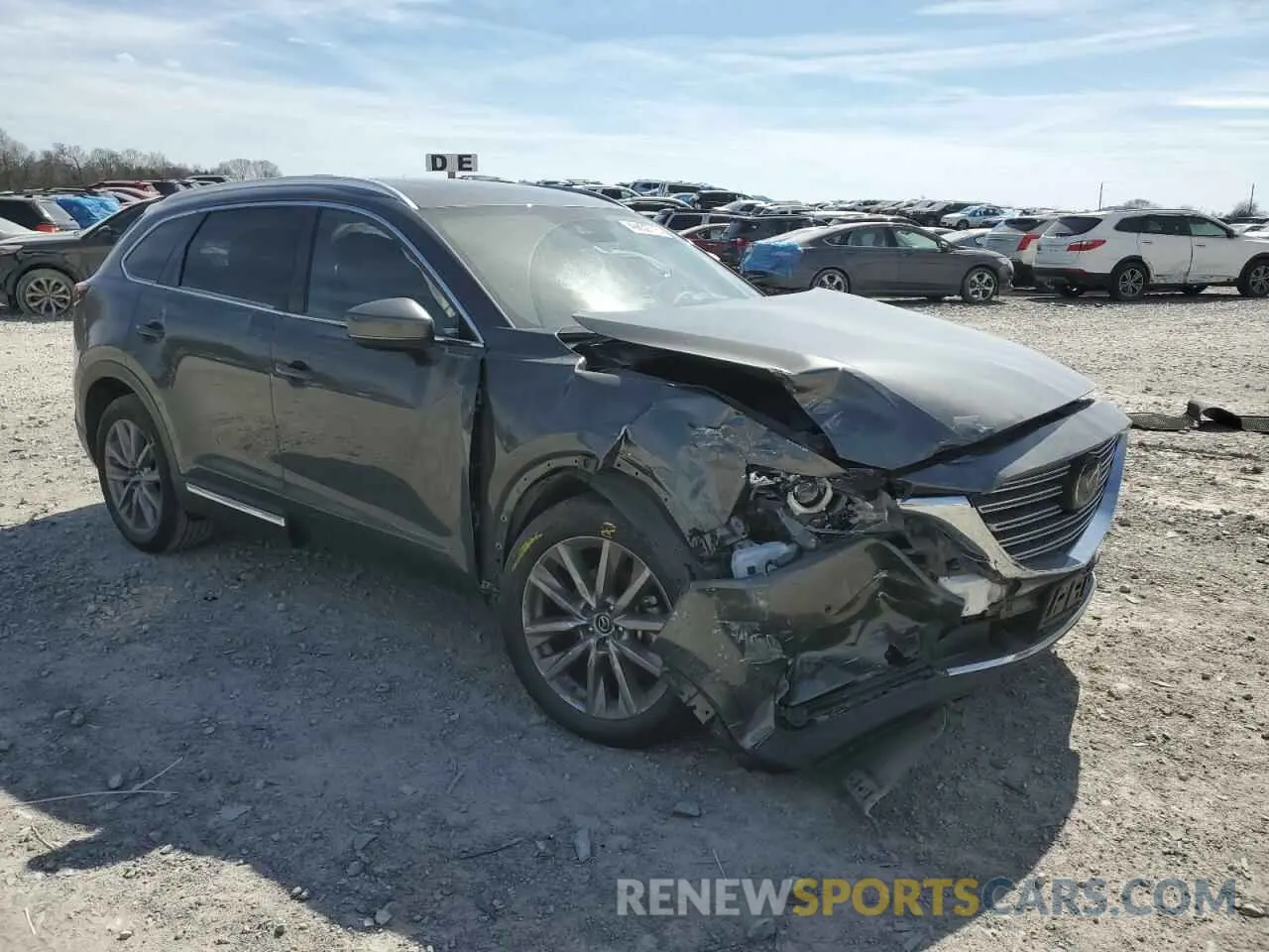 4 Photograph of a damaged car JM3TCBDY8M0530410 MAZDA CX-9 2021