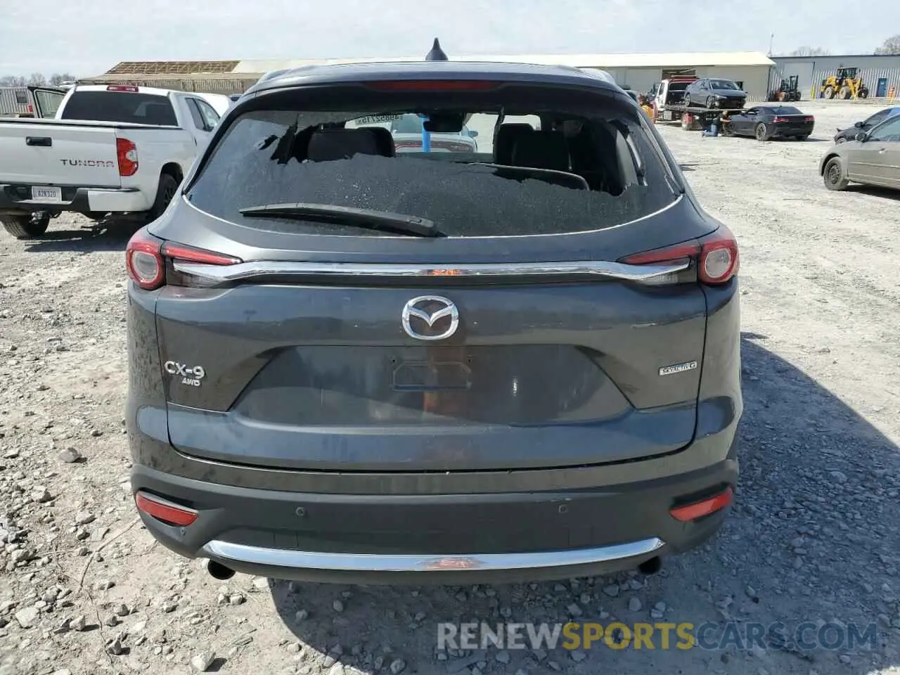 6 Photograph of a damaged car JM3TCBDY8M0530410 MAZDA CX-9 2021