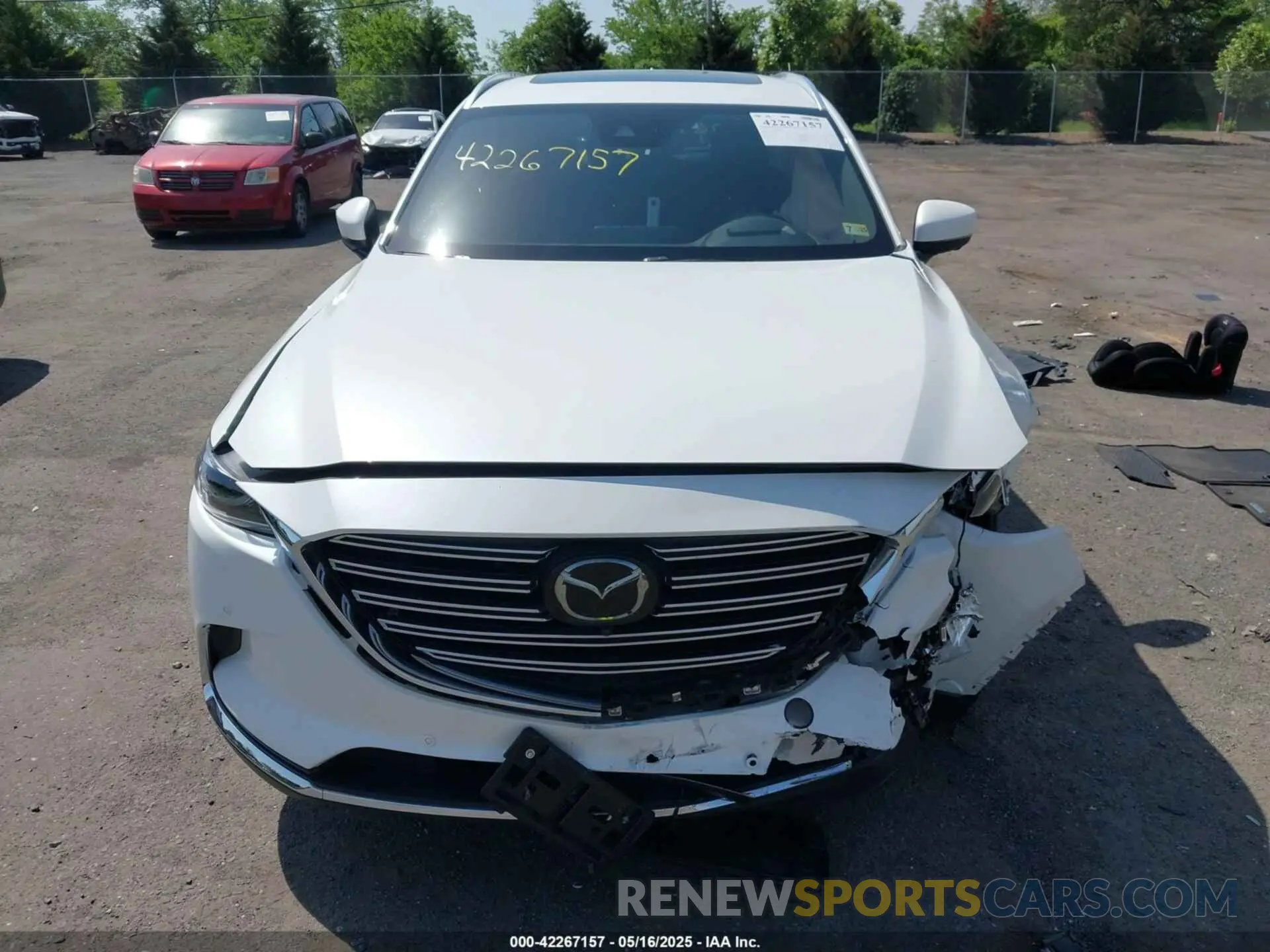 13 Photograph of a damaged car JM3TCBDY8M0537986 MAZDA CX-9 2021