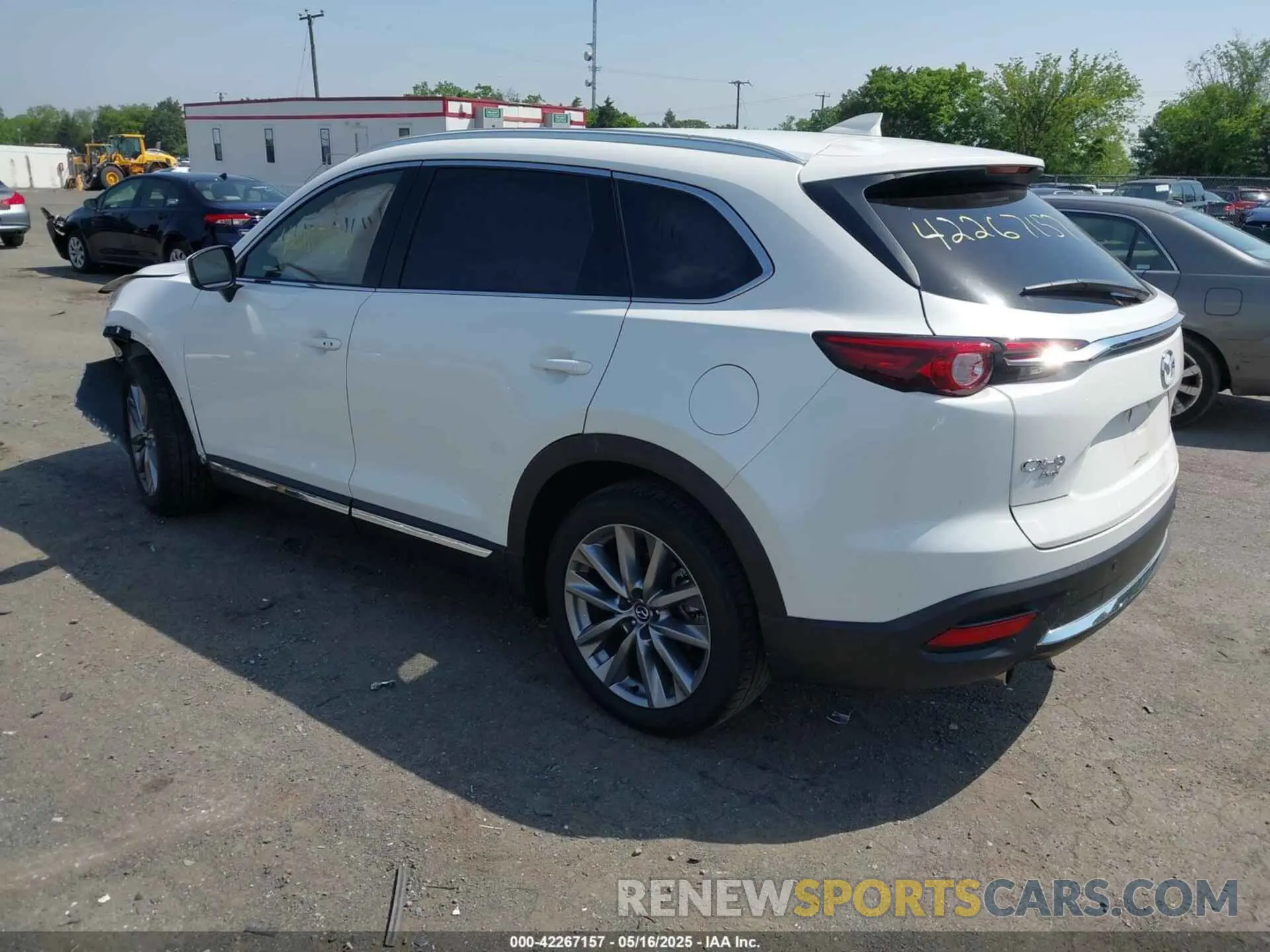 3 Photograph of a damaged car JM3TCBDY8M0537986 MAZDA CX-9 2021