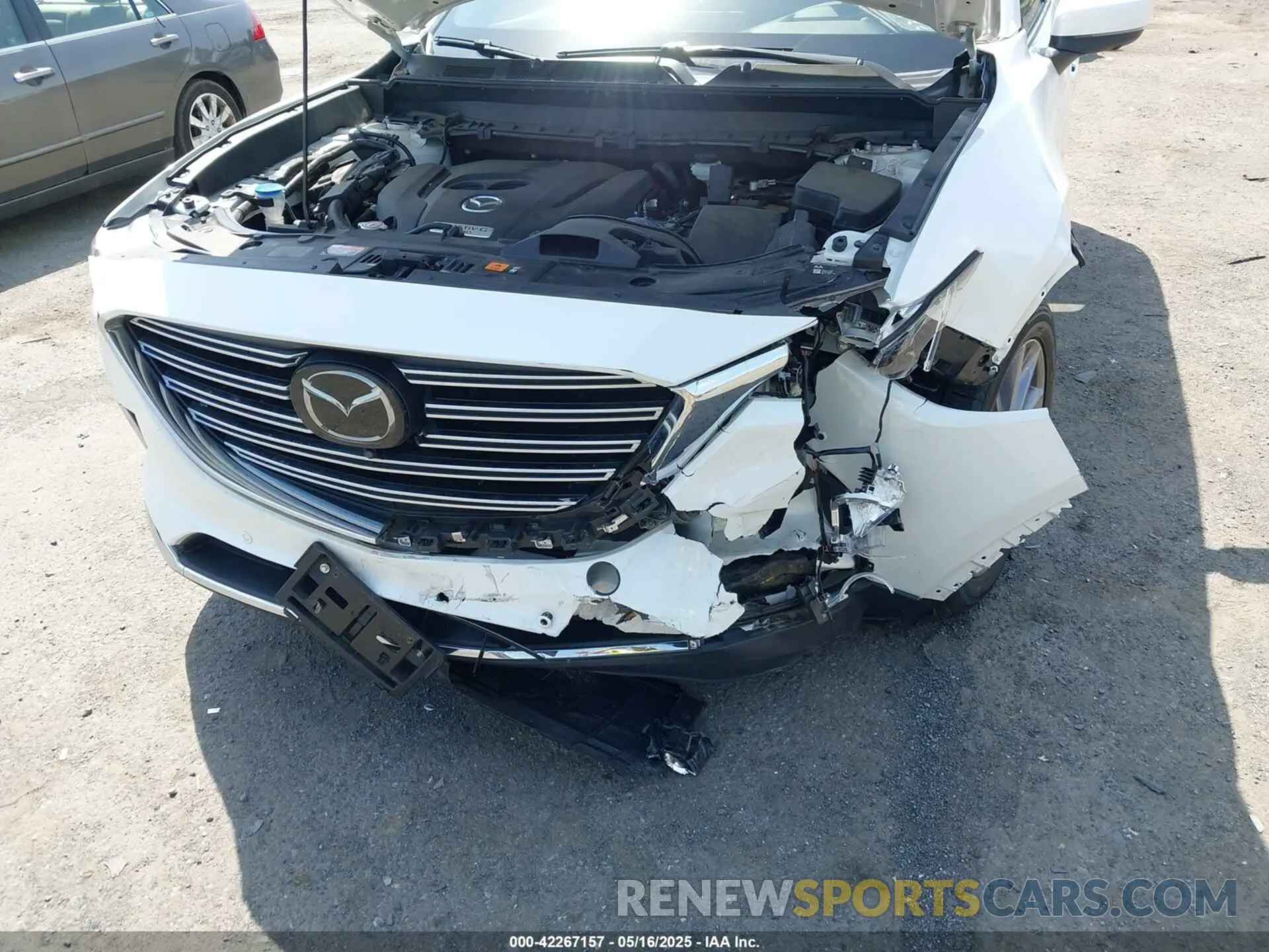 6 Photograph of a damaged car JM3TCBDY8M0537986 MAZDA CX-9 2021