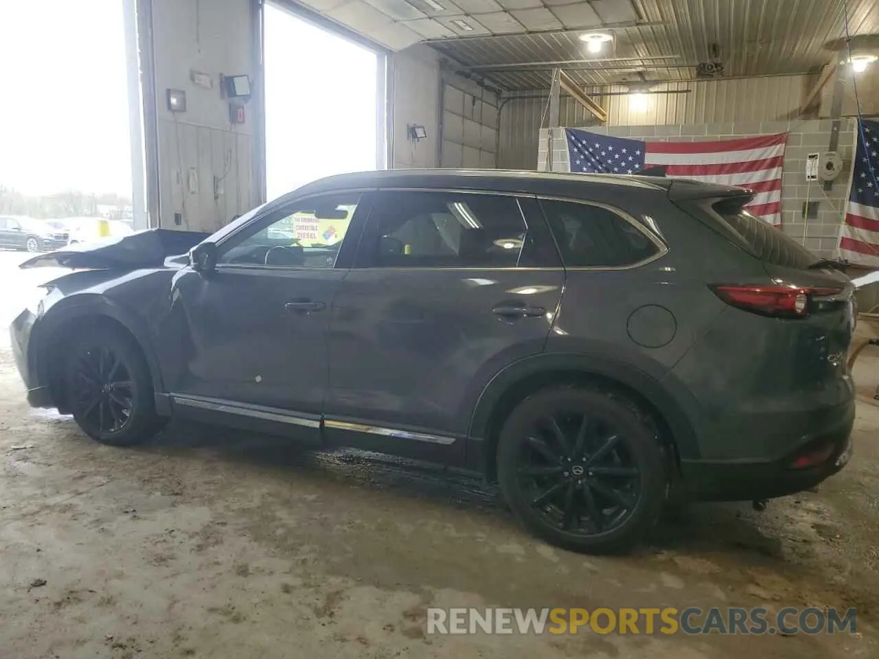 2 Photograph of a damaged car JM3TCBDYXM0516394 MAZDA CX-9 2021
