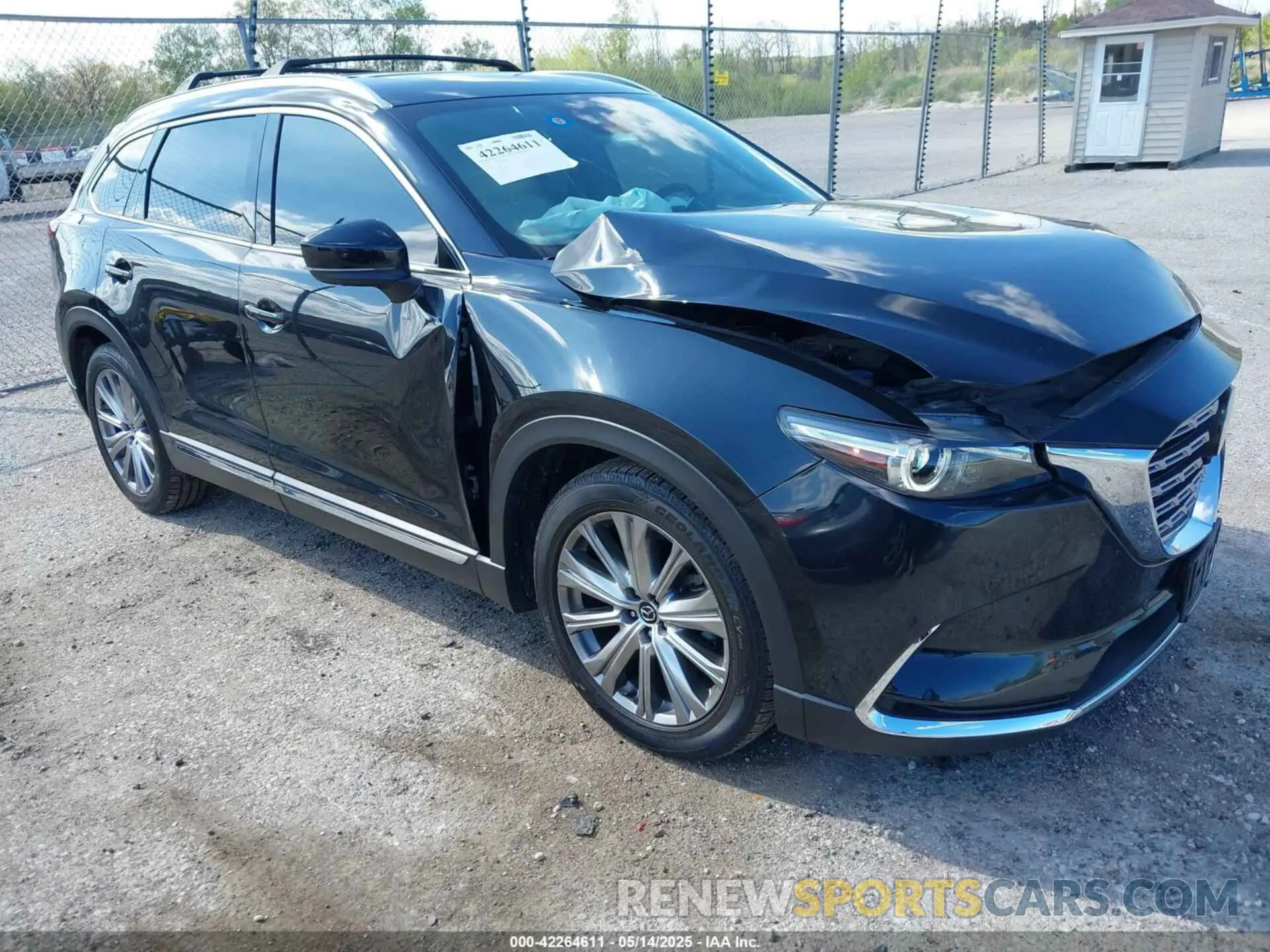1 Photograph of a damaged car JM3TCBEY1M0539786 MAZDA CX-9 2021