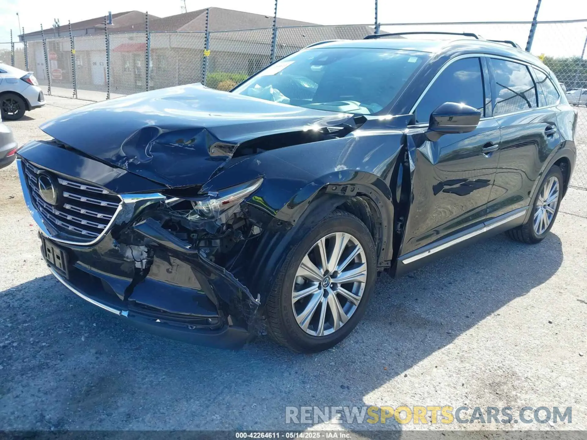 2 Photograph of a damaged car JM3TCBEY1M0539786 MAZDA CX-9 2021