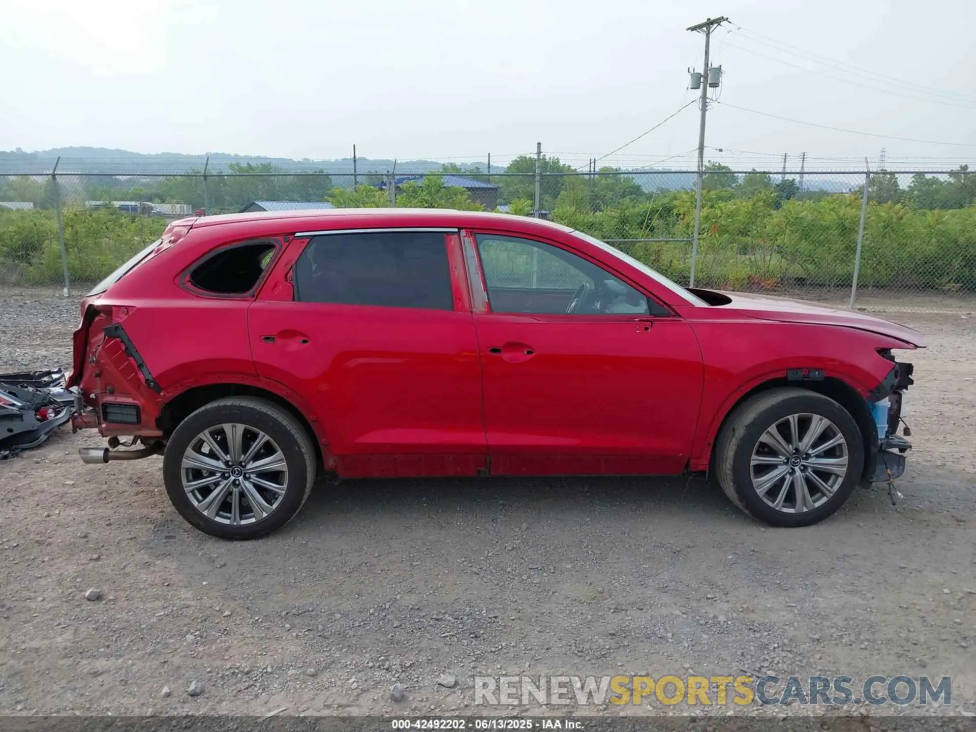14 Photograph of a damaged car JM3TCBEY2M0509874 MAZDA CX-9 2021