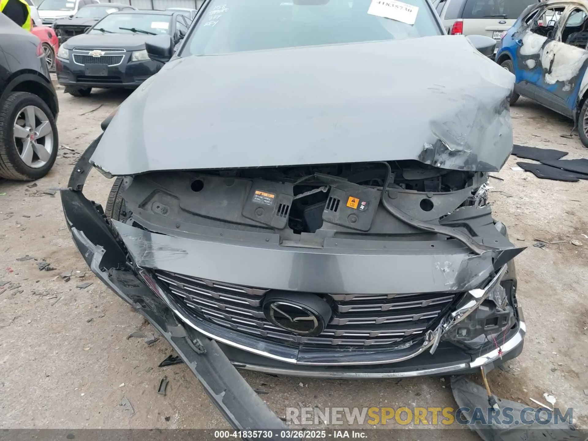 12 Photograph of a damaged car JM3TCBEY3M0505266 MAZDA CX-9 2021