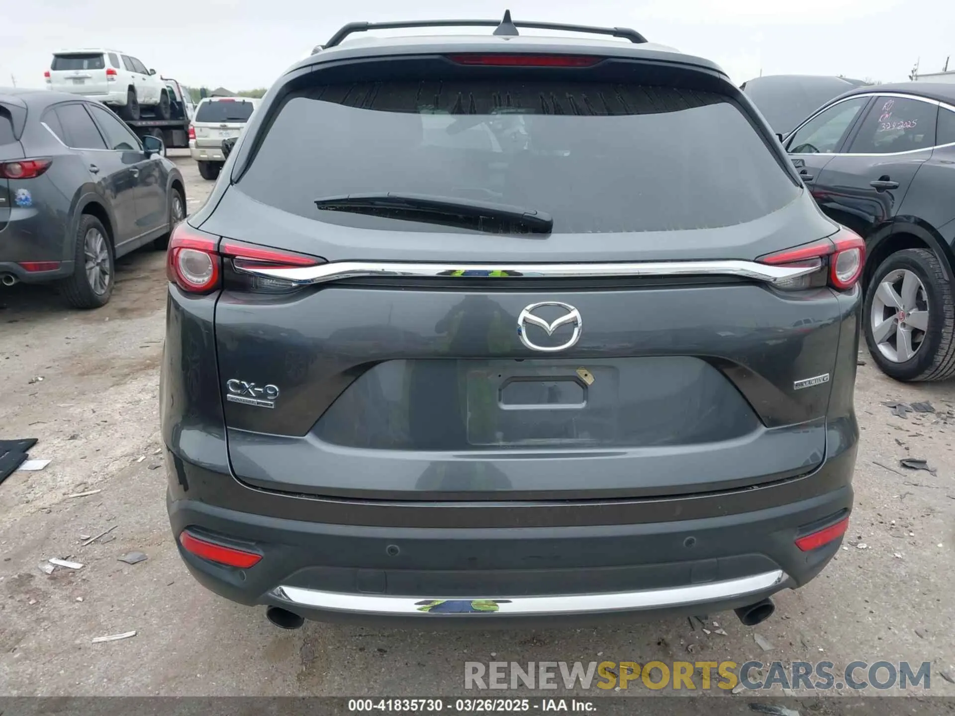 16 Photograph of a damaged car JM3TCBEY3M0505266 MAZDA CX-9 2021