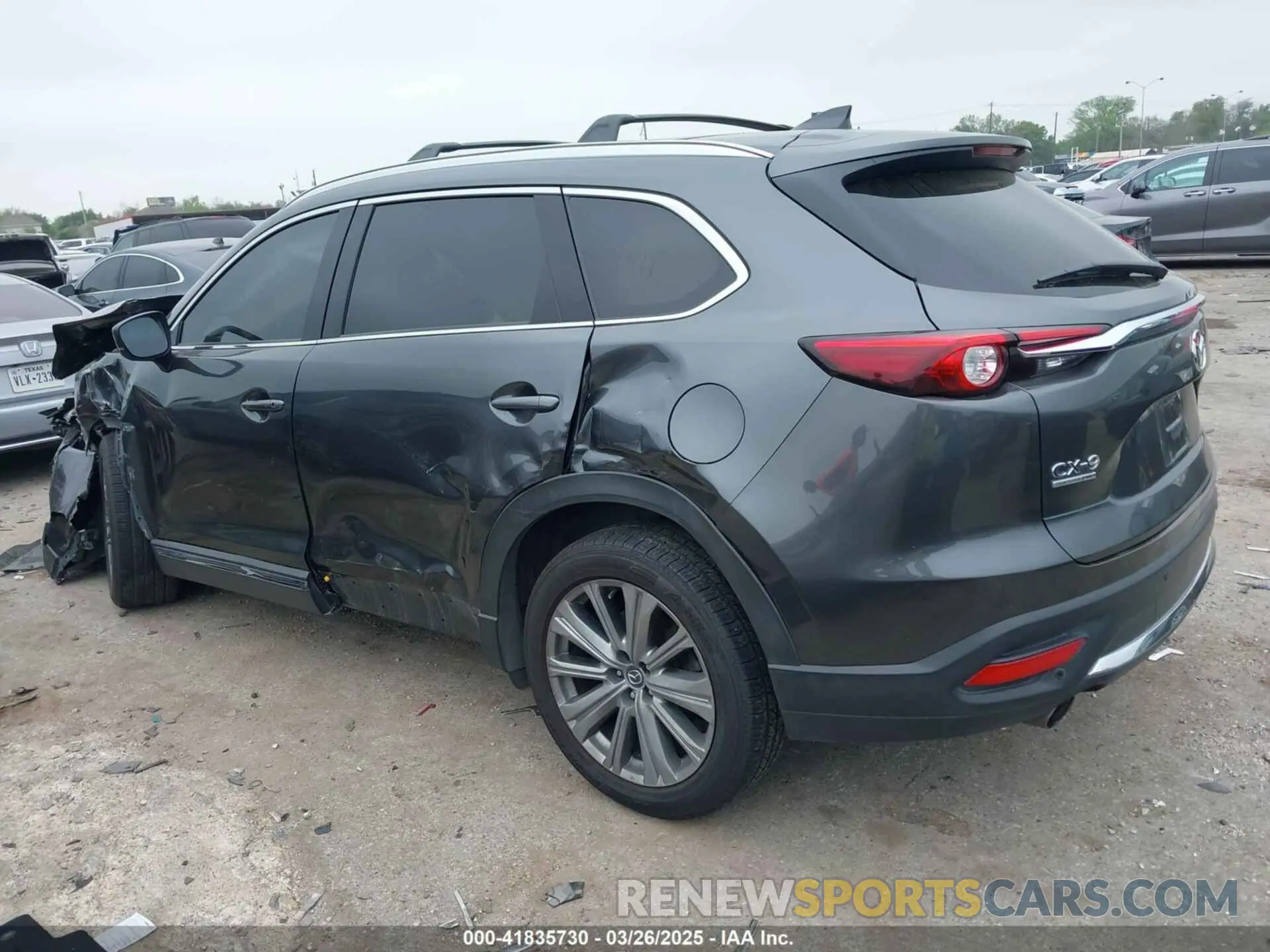 3 Photograph of a damaged car JM3TCBEY3M0505266 MAZDA CX-9 2021