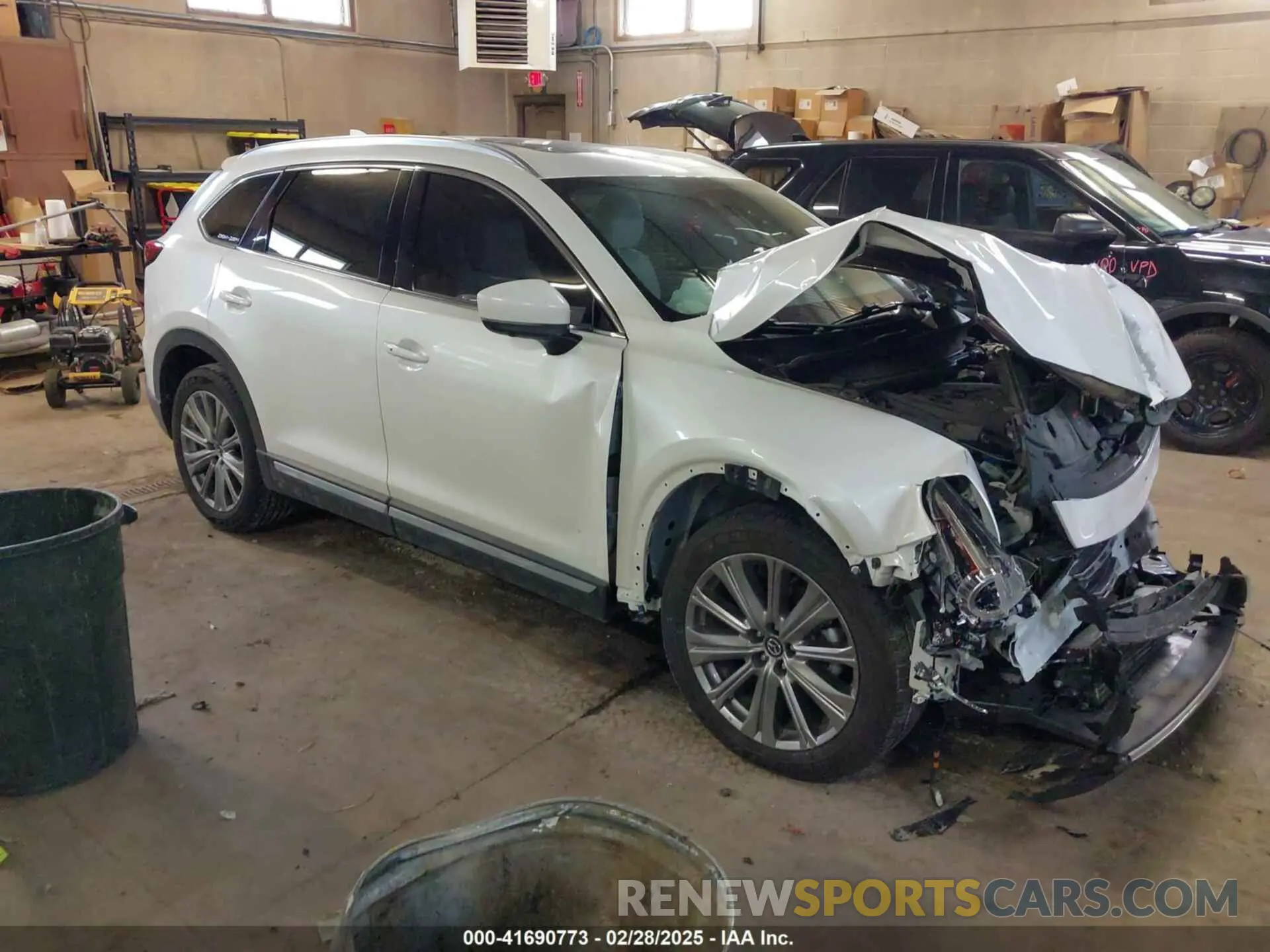 1 Photograph of a damaged car JM3TCBEY3M0509978 MAZDA CX-9 2021