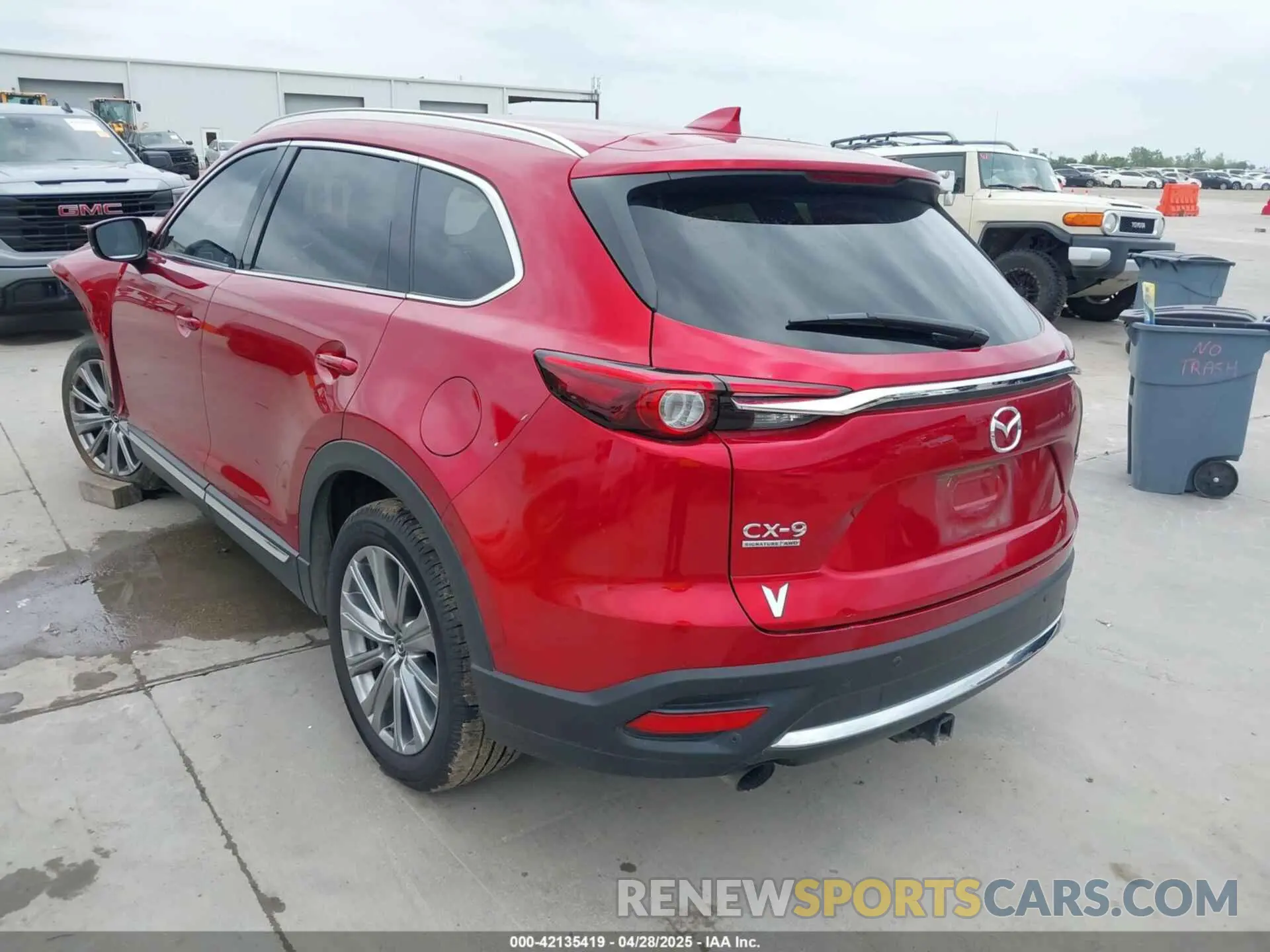 3 Photograph of a damaged car JM3TCBEY4M0502666 MAZDA CX-9 2021