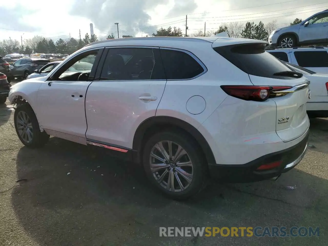 2 Photograph of a damaged car JM3TCBEY4M0504837 MAZDA CX-9 2021
