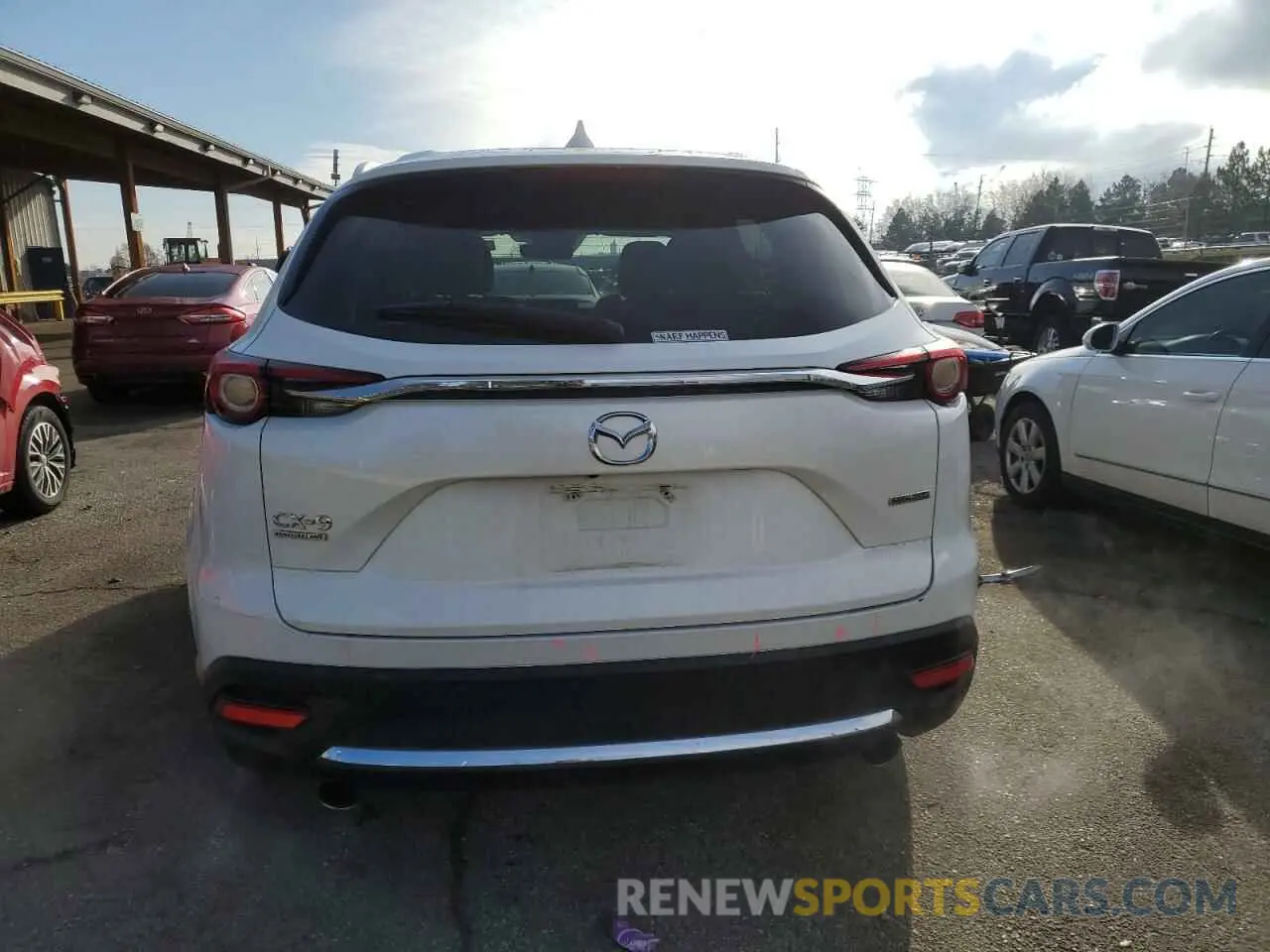 6 Photograph of a damaged car JM3TCBEY4M0504837 MAZDA CX-9 2021