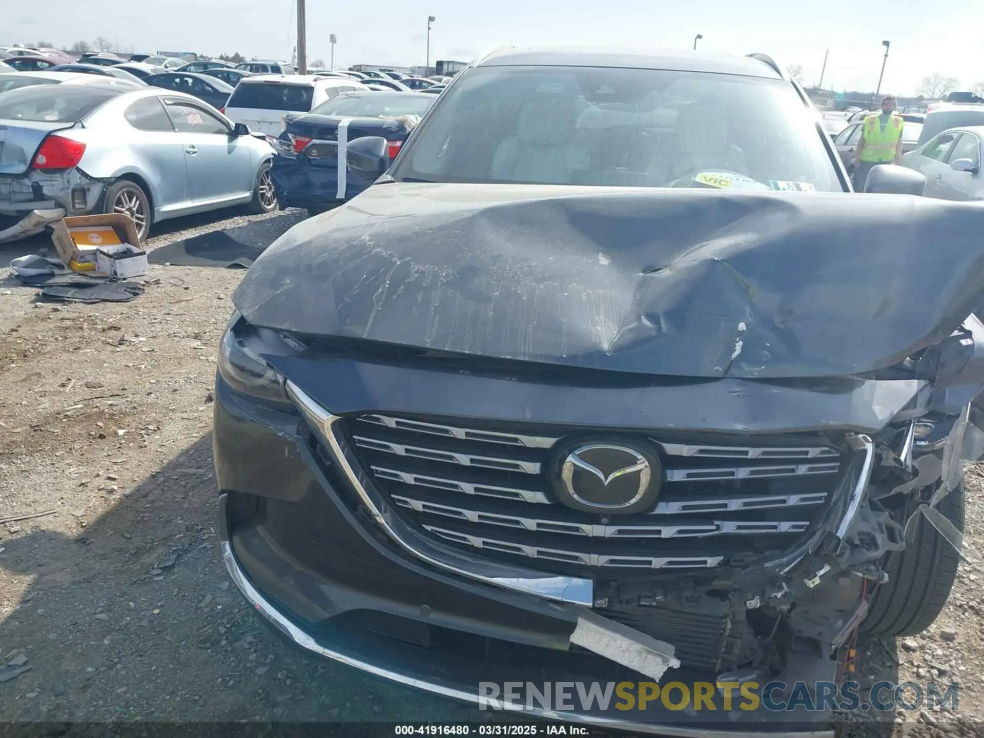 12 Photograph of a damaged car JM3TCBEY5M0523199 MAZDA CX-9 2021