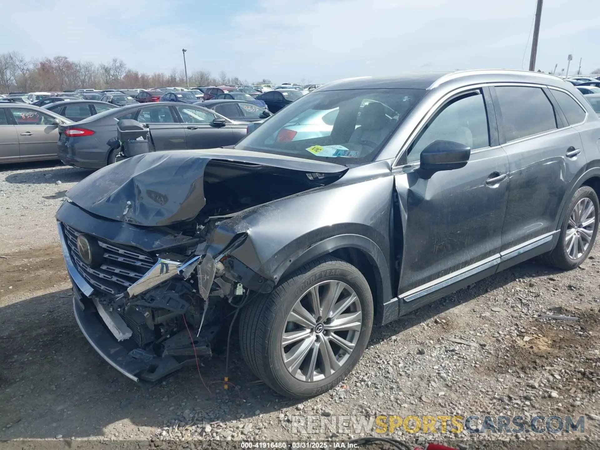 2 Photograph of a damaged car JM3TCBEY5M0523199 MAZDA CX-9 2021